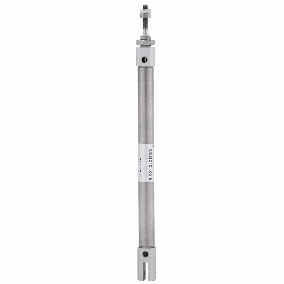 Mini Siłownik Pneumatyczny Siłownik Pneumatyczny Typu Ze Stali Nierdzewnej Cdj2D10-100-B 10 Mm Otwór 100 Mm Skok Siłownik Pneumatyczny Dwustronnego Działania