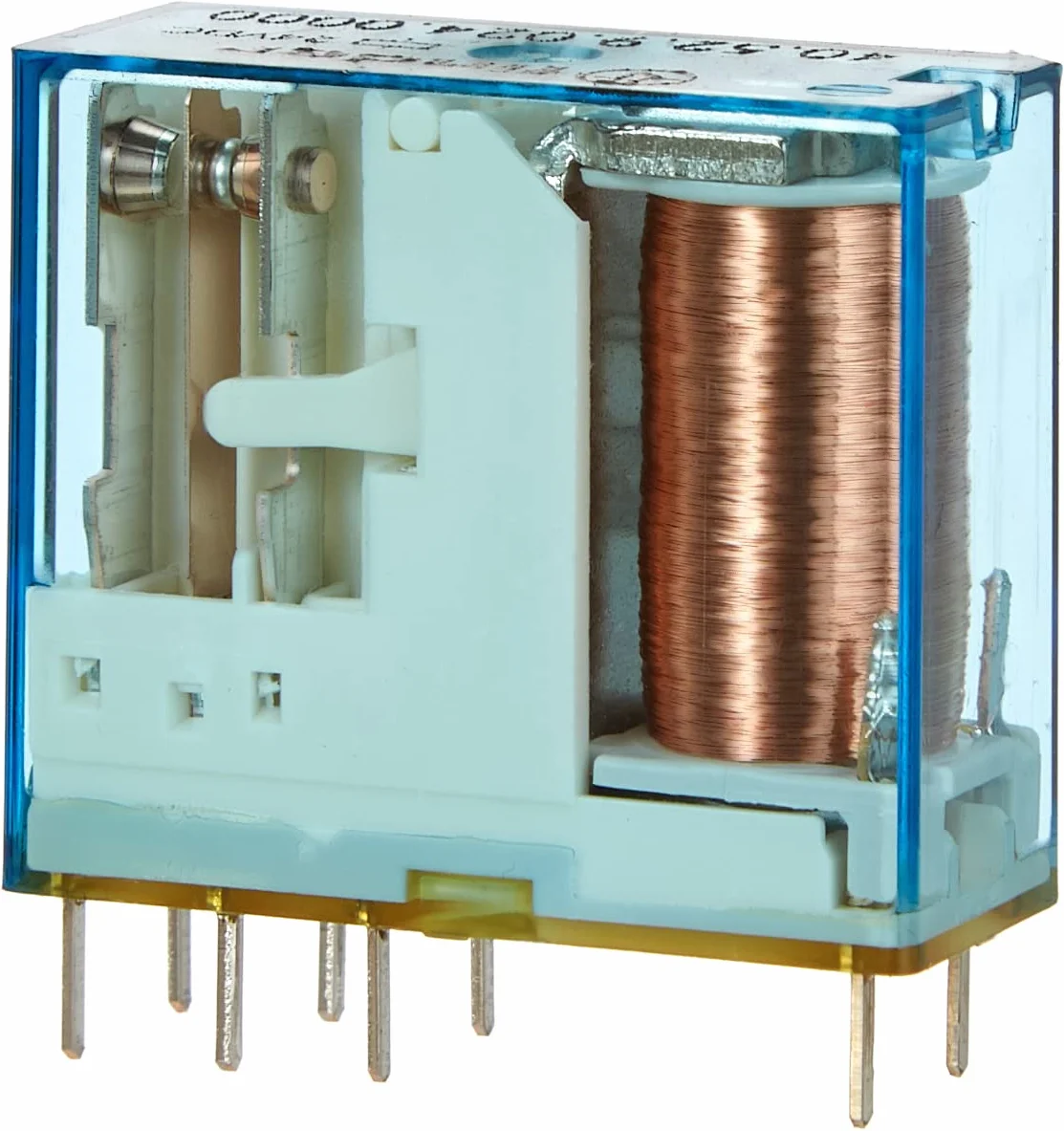Finder 40.52.9.024.0000 przekaźnik montażowy PCB 24VDC 8A 2 CO, DPDT