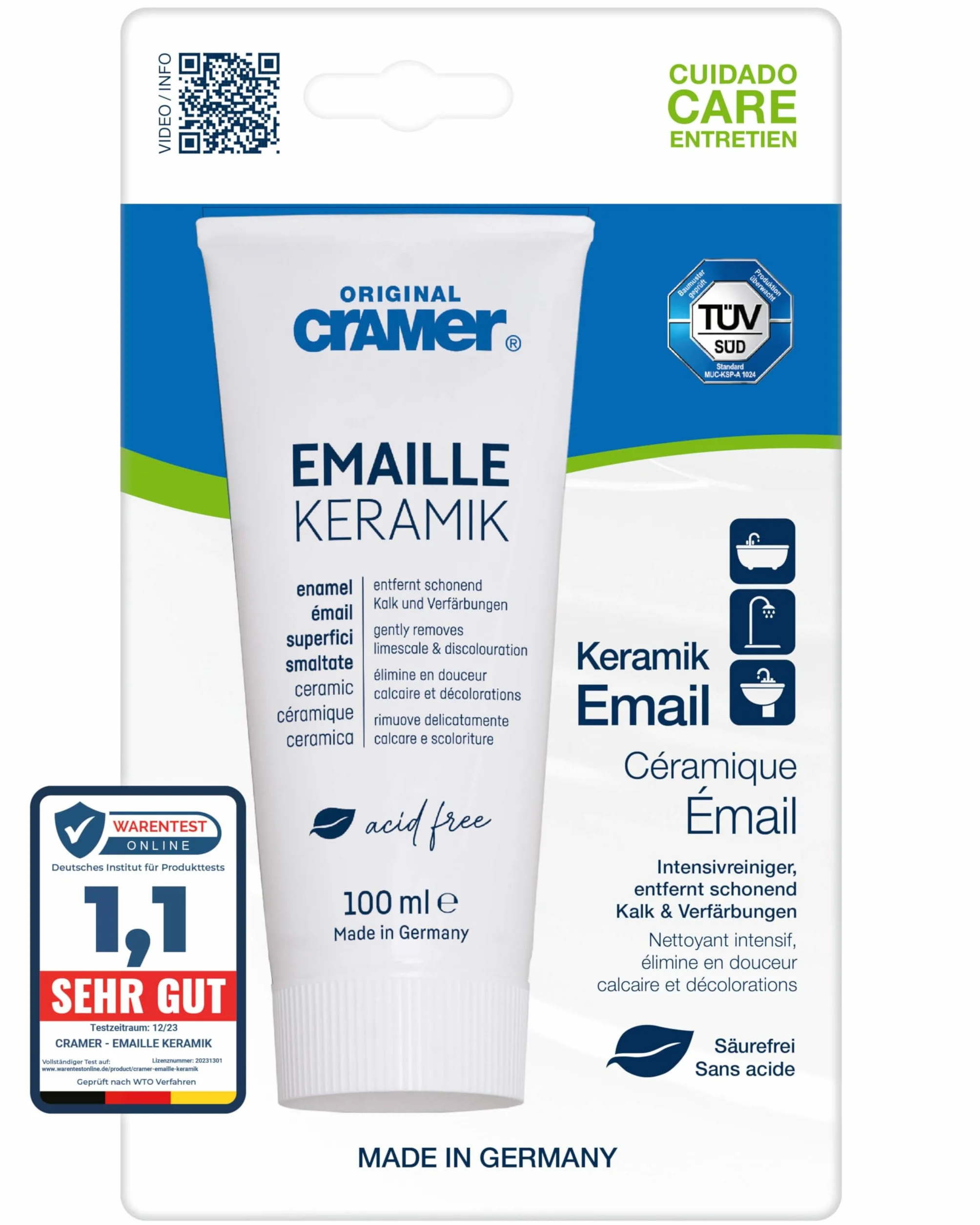 Cramer Email Keramik 30100 Pasta Polerska, 100 ml