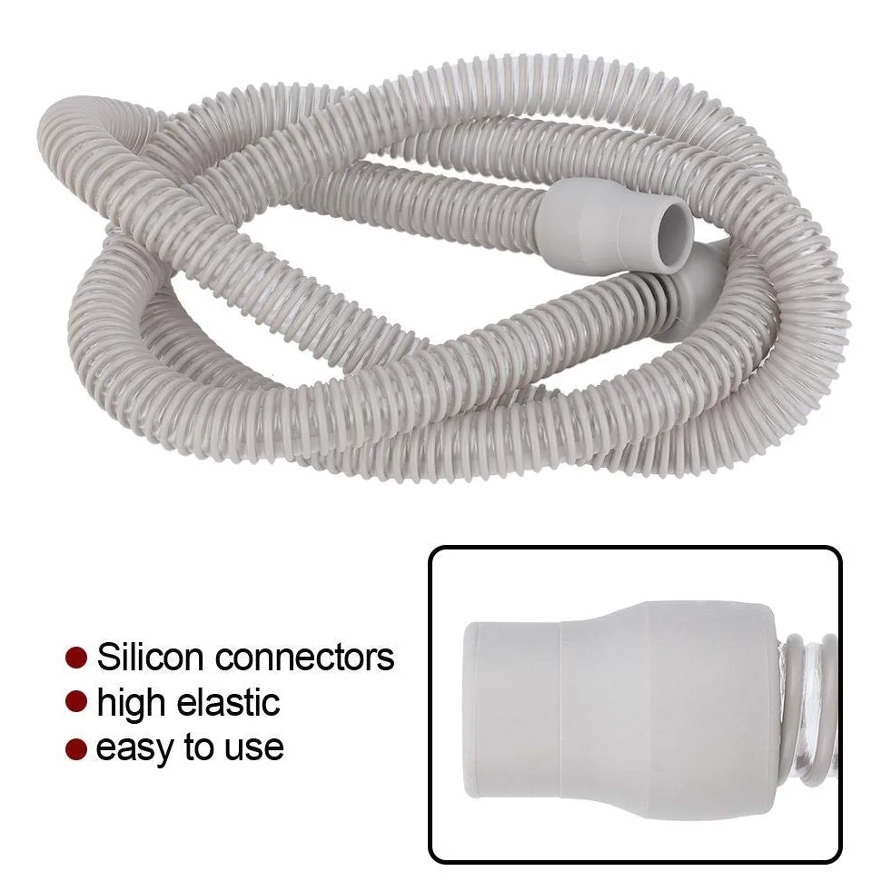 CPAP Rurki, 1,8m Uniwersalne Rurka CPAP Rurka Respirator do Oddychania dla Wentylatora Oddechowego Standardowe Plastikowe Rurki Akcesoriów Maszynowych