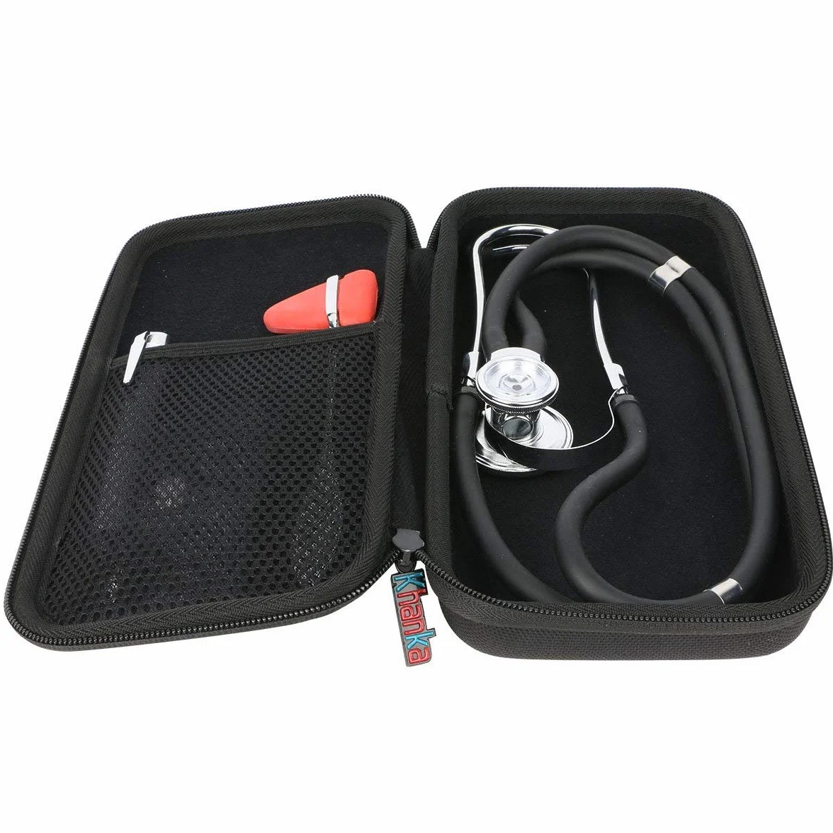 Khanka Twardy futerał podróżny nosić dla 3M Littmann Classic III II stetoskop pediatryczny