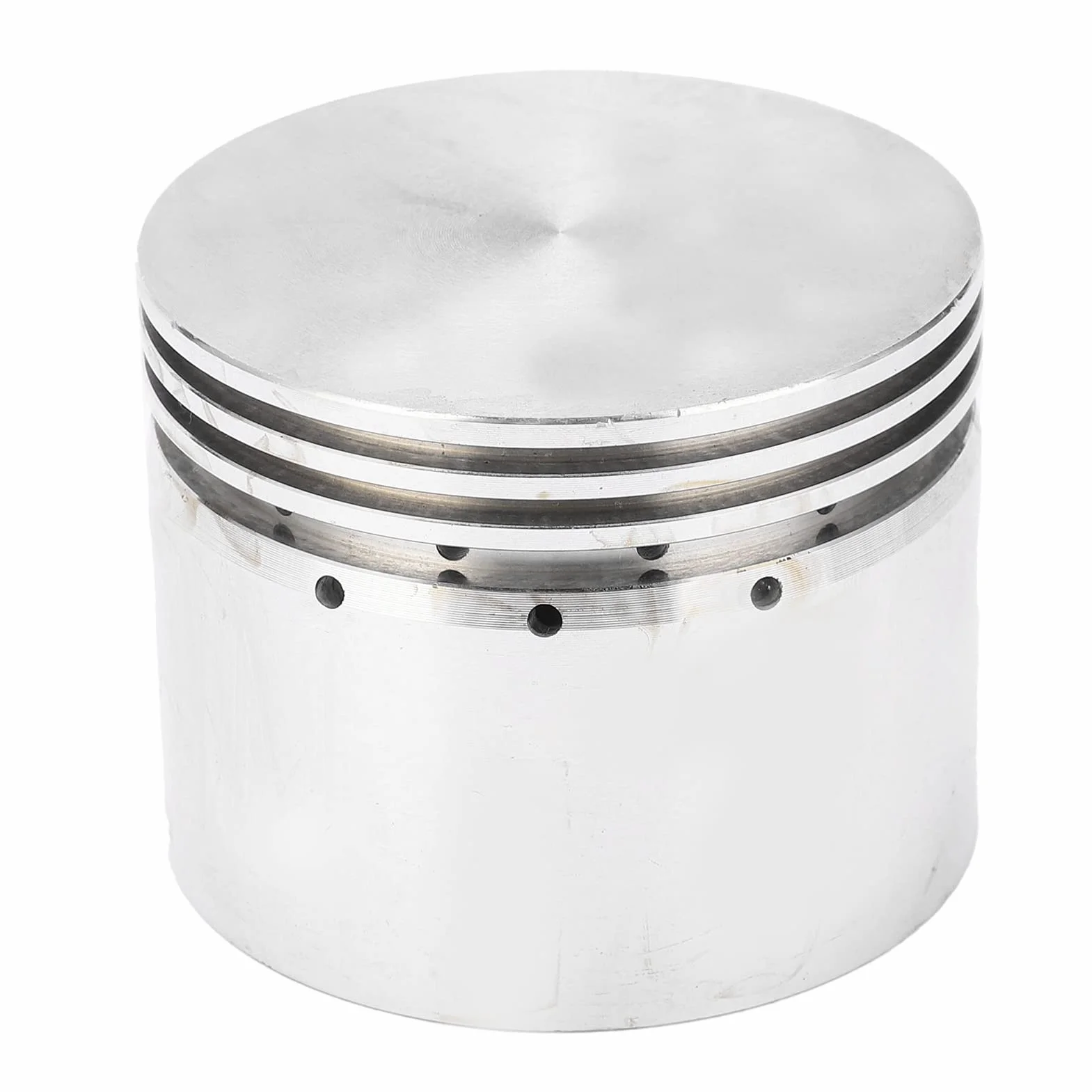 Tłok 80 Mm, Tłok Sprężarki Powietrza, Aluminiowy Korbowód Silnika Pompy, średnica 80 Mm/3,1 Cala, Akcesoria do Pomp Powietrza, Powietrze, Elementy Mechaniczne