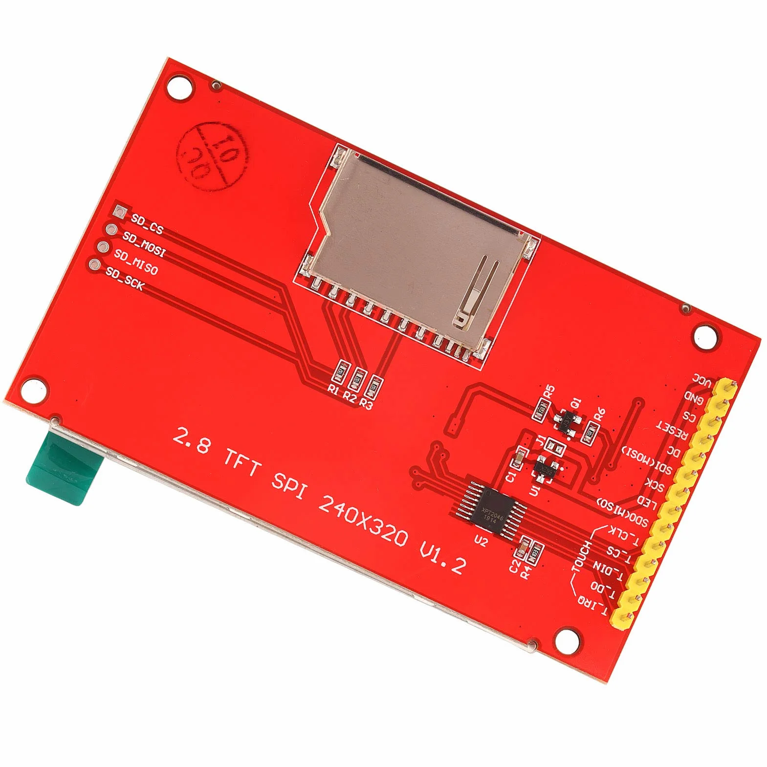 Ili9341 2.8" 240x320 SPI TFT LCD Panel Dotykowy Moduł Portu Szeregowego PCB 5V/3.3V