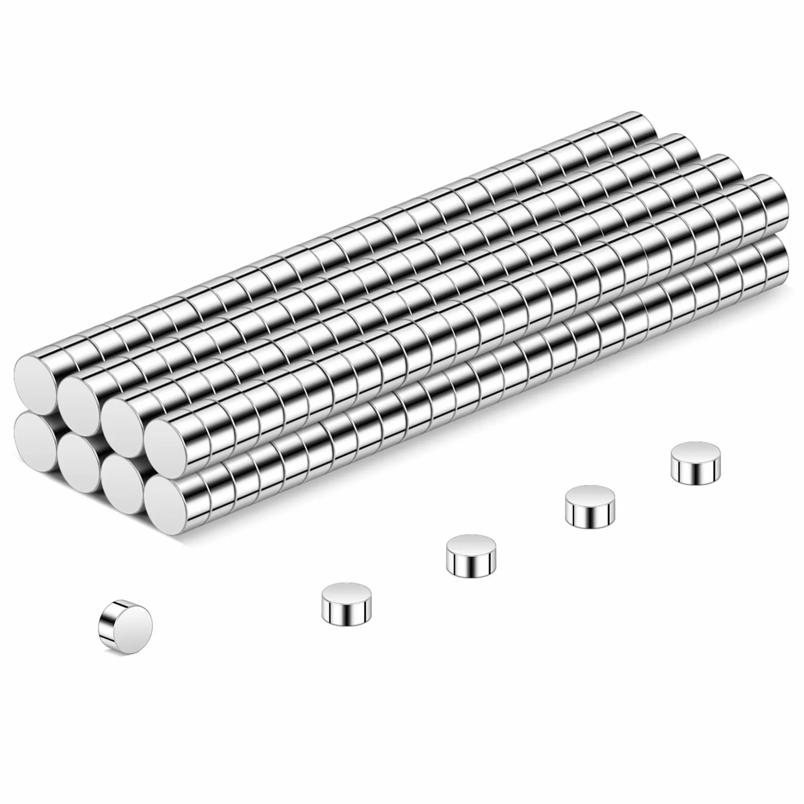 Wukong N45 Małe magnesy neodymowe 2 x 1 mm 200 szt.