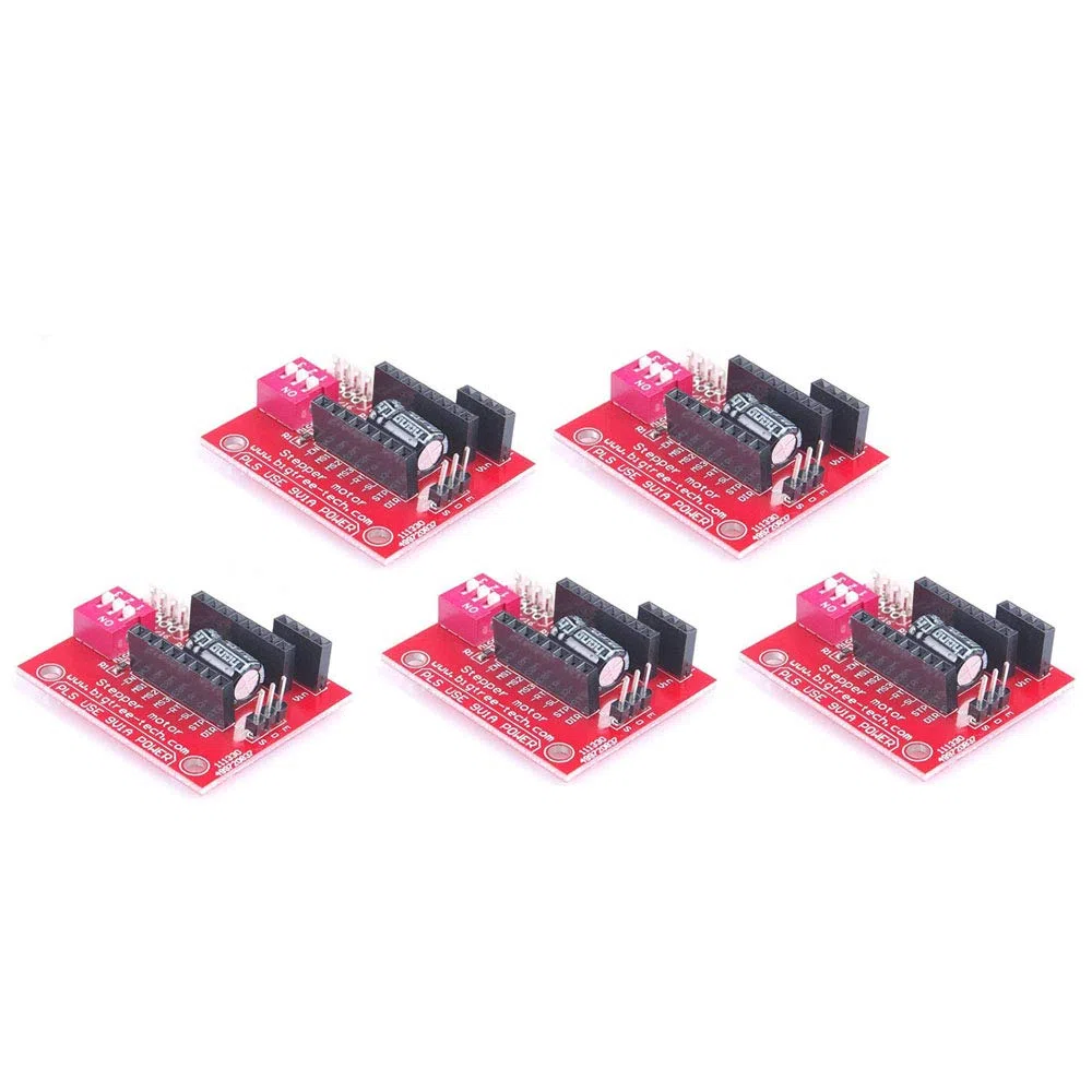 DollaTek 5 szt. drukarka 3D sterownik silnika krokowego sterownik rozszerzenie tarcza p?yta dla A4988 DRV8825