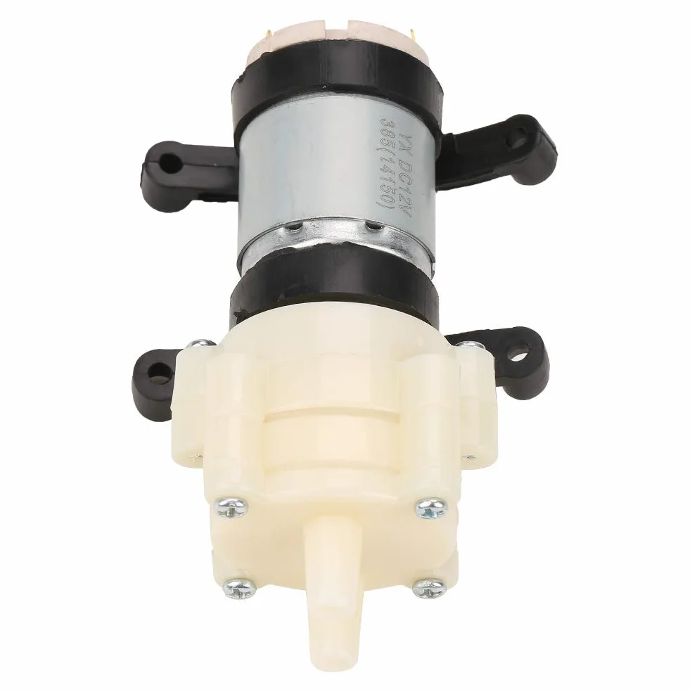Membranowa pompa wodna 12V Mini elektryczna pompa wodna 1.5-2L/min ciśnieniowa pompa membranowa do maszyny do herbaty Fish Tank