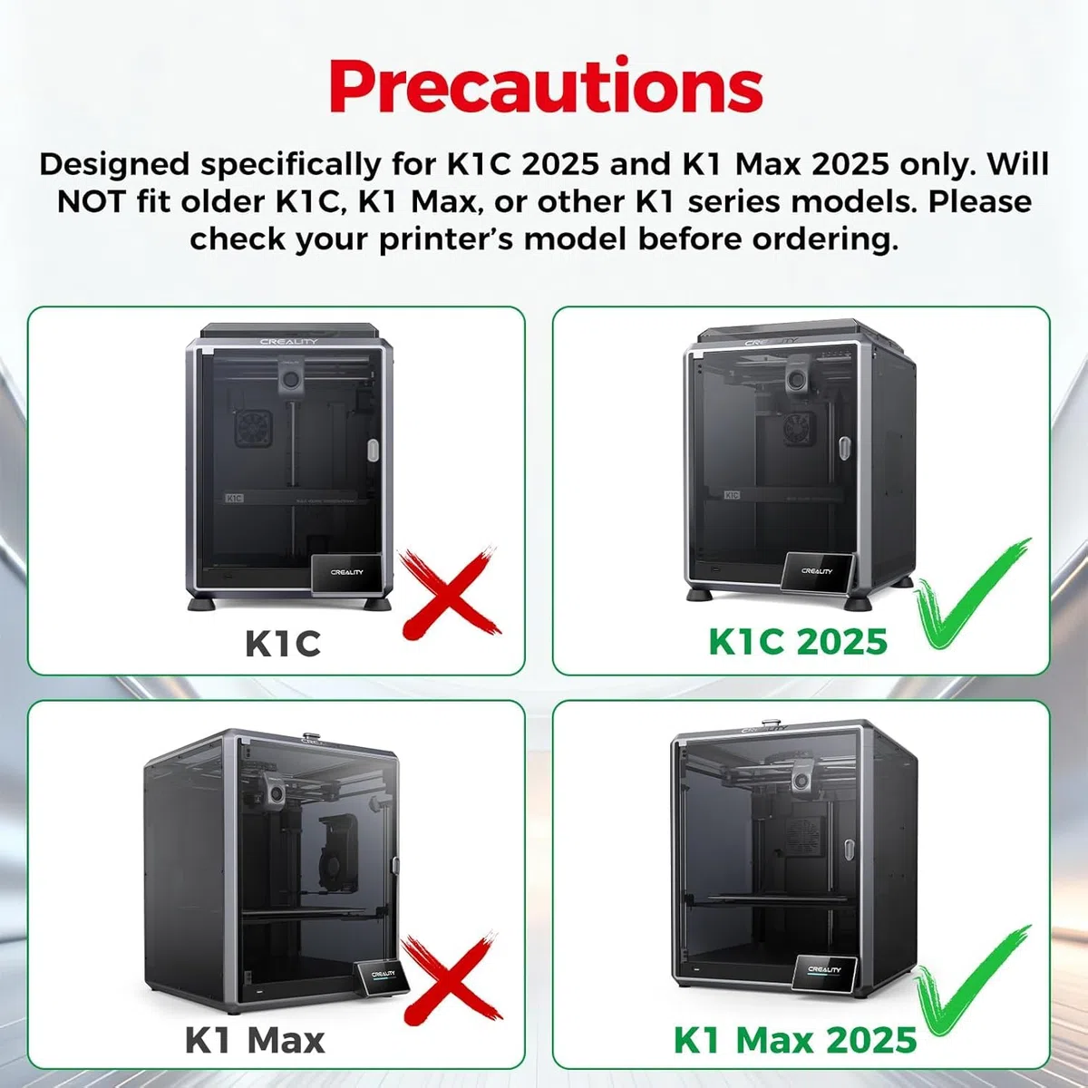 Creality Oryginalny kabel głowicy drukującej do K1C/K1 Max 2025, oryginalny kabel adaptera Hotend, kabel głowicy narzędziowej, płaski kabel FPC do drukarki 3D (tylko do nowej wersji 2025)