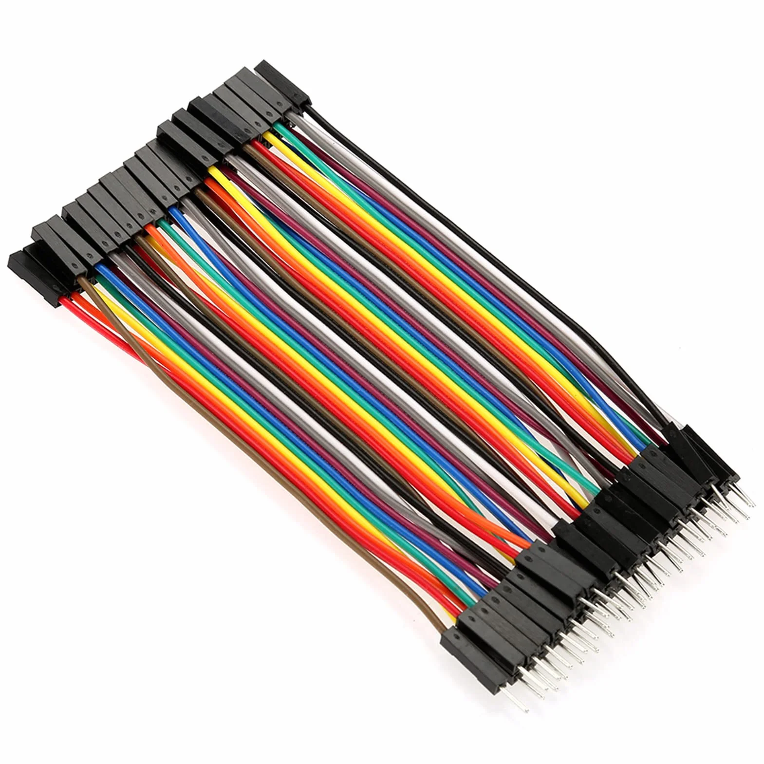 5 sztuk Kolorowe 10 cm Zestaw przewodów zworkowych do deski do pieczywa 40pin M do F Kabel taśmowy do /DIY/ 2 3 / Robot Kabel taśmowy Ki