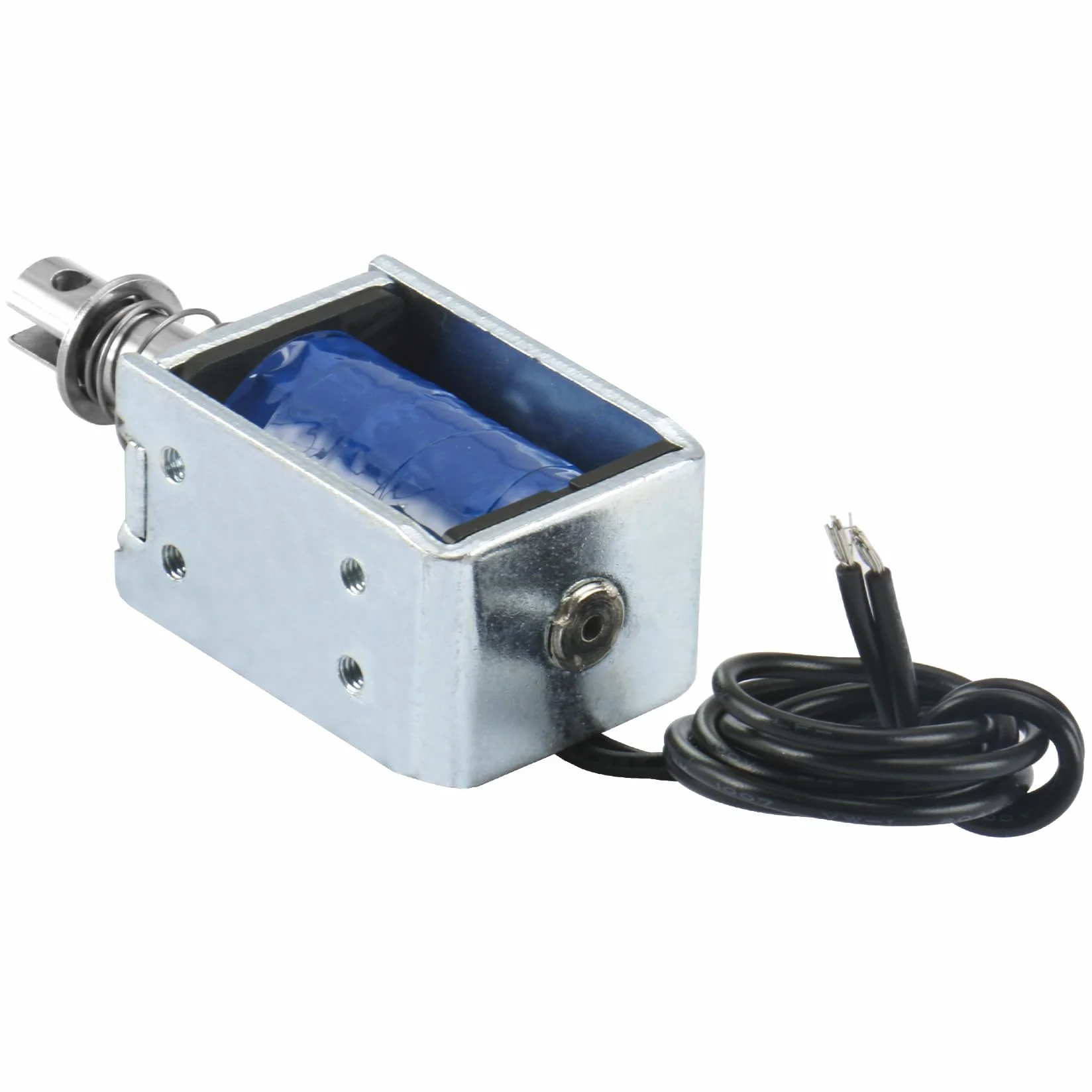 Hechen elektromagnes elektromagnetyczny HS-0837 DC24V 19N 4LB 10mm suwowy typ pociągnięcia otwarta rama