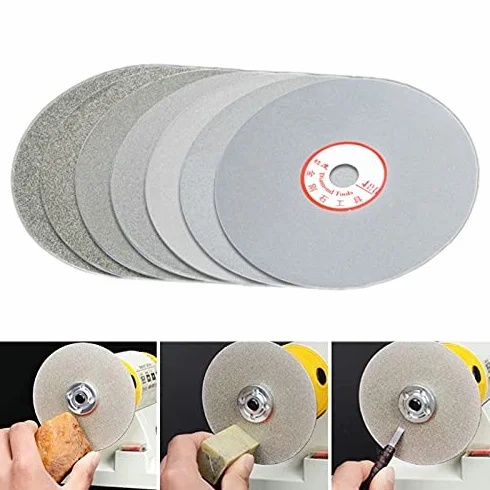 Diamentowa tarcza polerska 15 cm 12,7 mm ziarnistość 320 narzędzie szlifierka