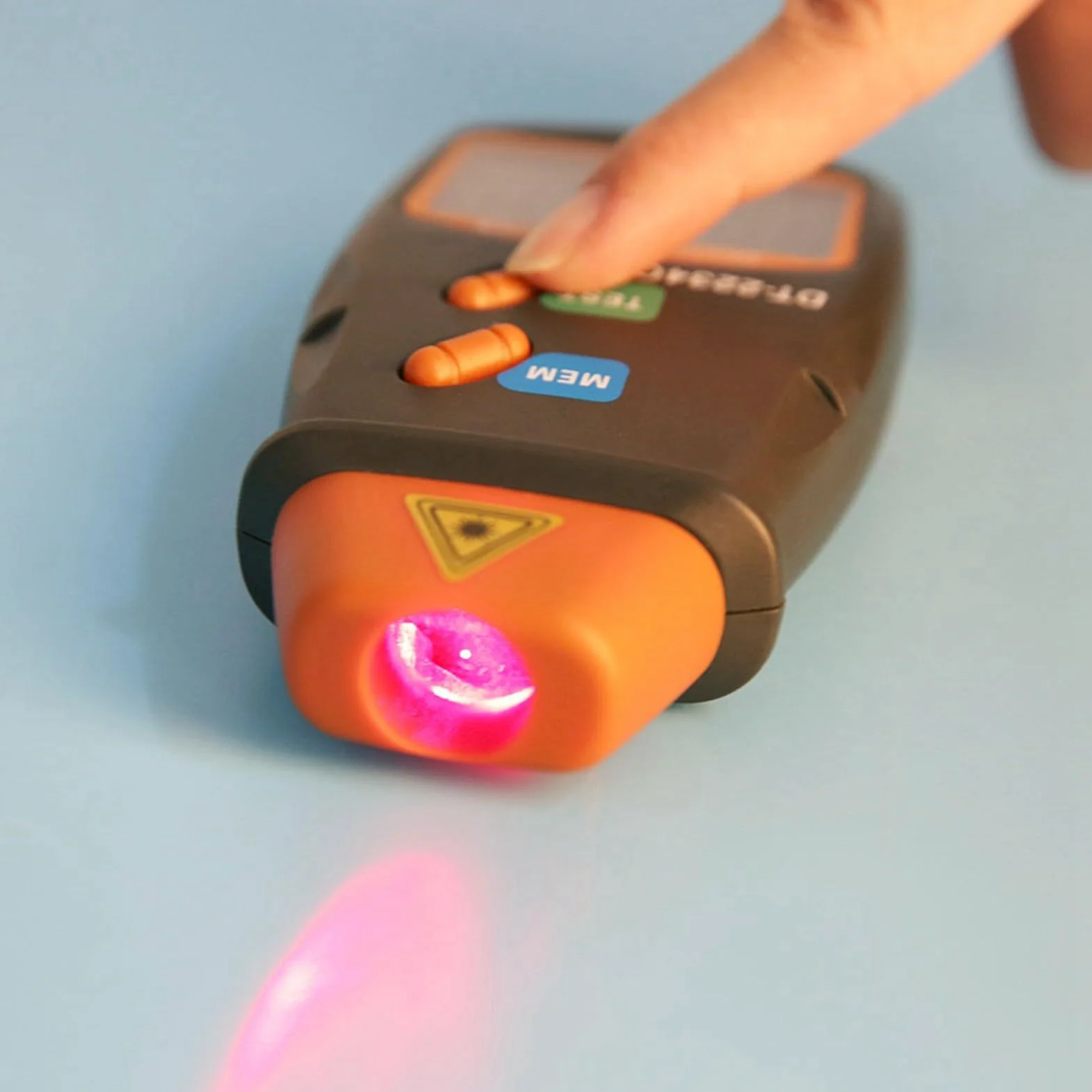 Obrotomierz Cyfrowy Mini RPM Tester Miernik Bezdotykowy Obrót Zdjęcie 2.5RPM do 99,999RPM Instrukcja Rewizji Dokładności