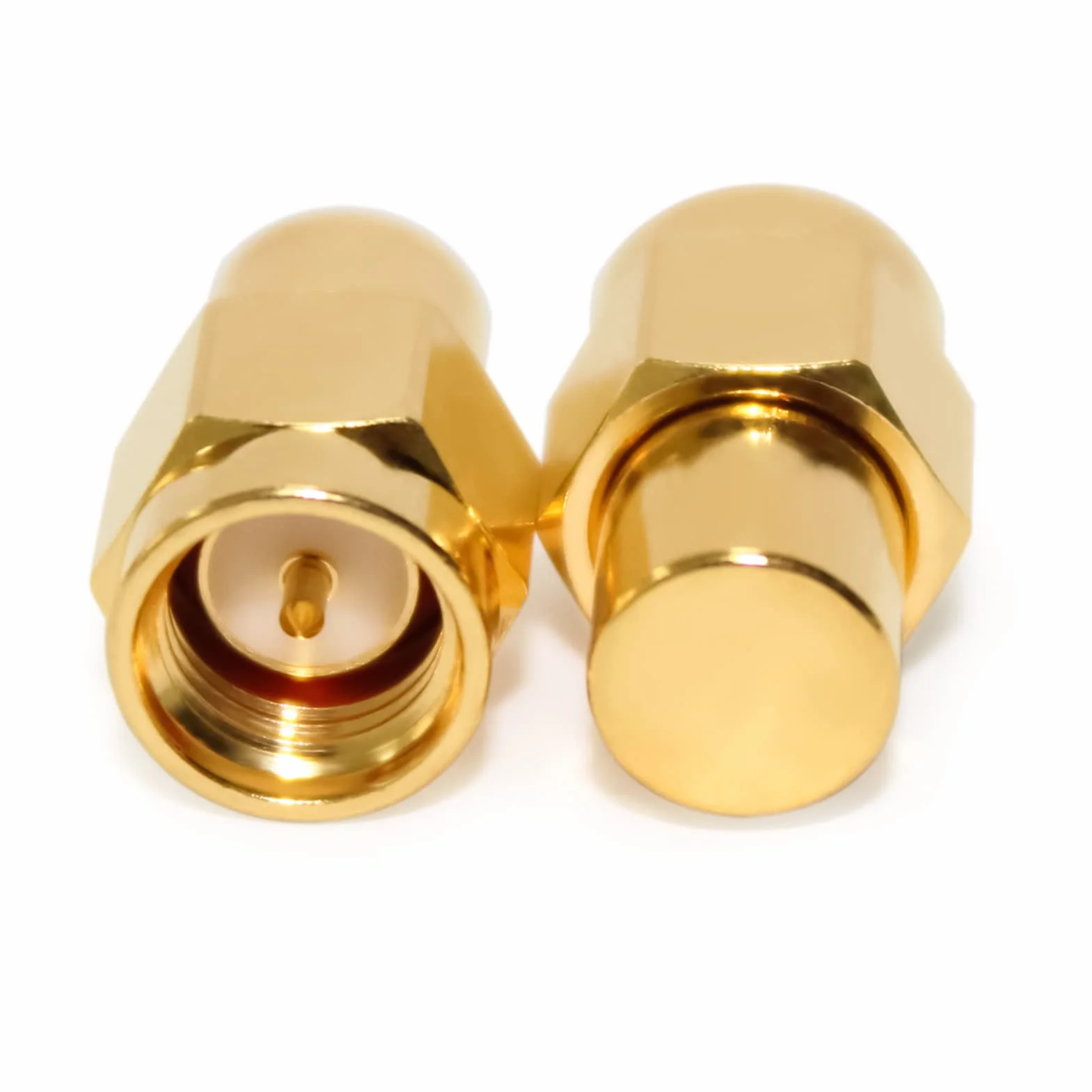 TOJOIN 2 szt. SMA męskie obciążenie/zakończenie RF DC do 18 GHZ koncentryczne terminatory SMA wtyczka ładująca sprzęt testowy RF adapter złącza 50 omów 0,25 W VSWR 1,3 standard MIL-C-39012GB11313
