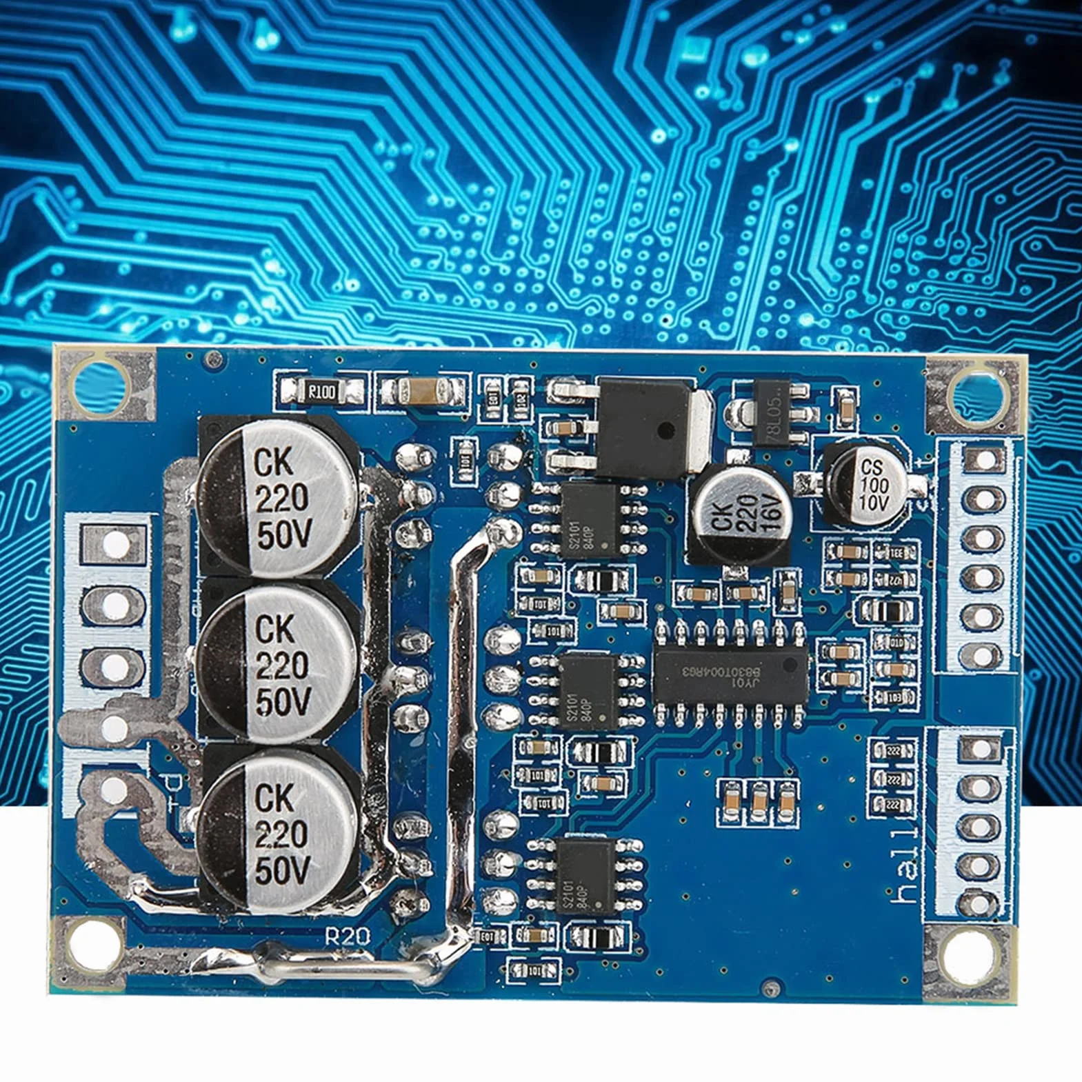 Bezszczotkowy Sterownik Silnika DC BLDC 12V-36V 15A 500W