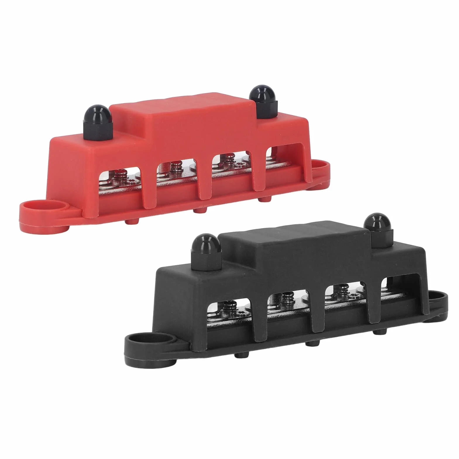 Blok Zacisków Szynowych M8 Heavy Duty 4 Terminal DC48V 250A 2 szt.
