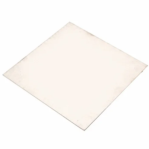 EsportsMJJ Blacha Stal nierdzewna 316 L 1 mm X 100 mm X 100 mm