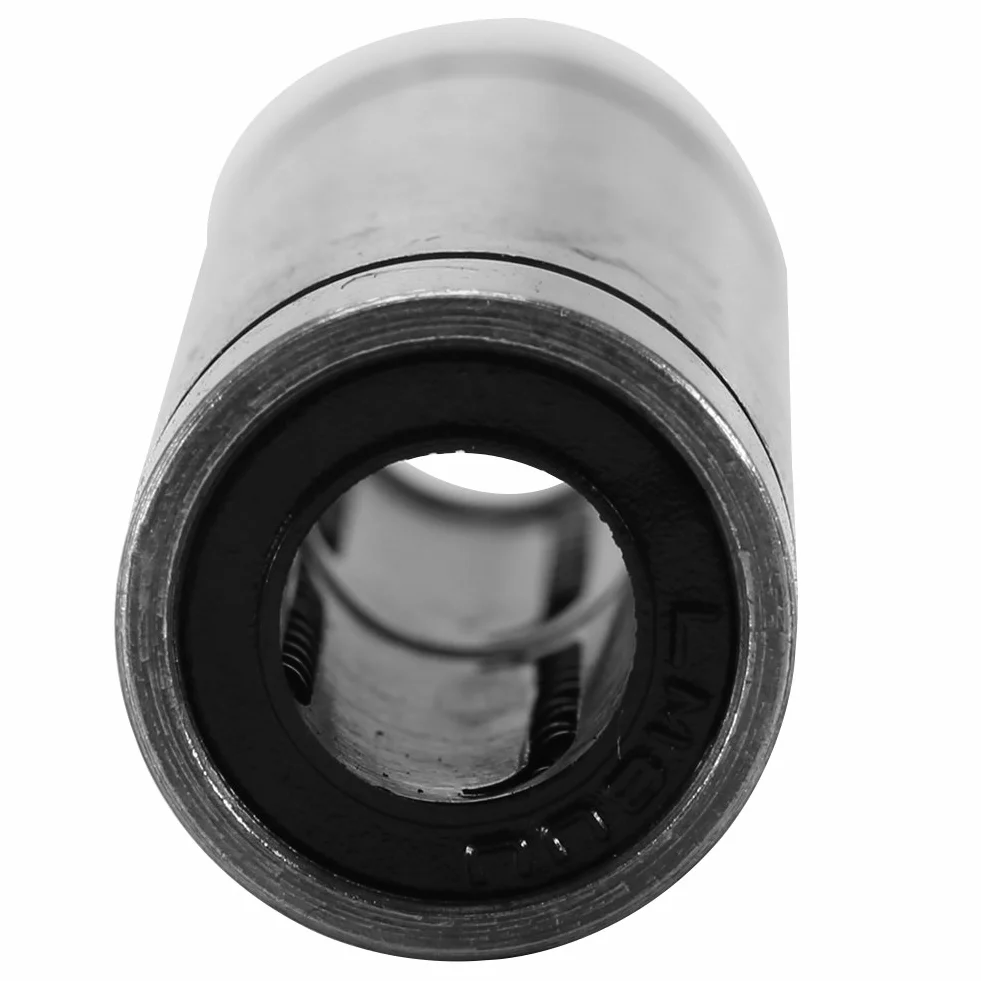 6 szt. LM8LUU łożyska liniowe CNC liniowy ruch kulkowy tuleja dwustronna gumowa uszczelniona do drukarki prętowej 8 mm