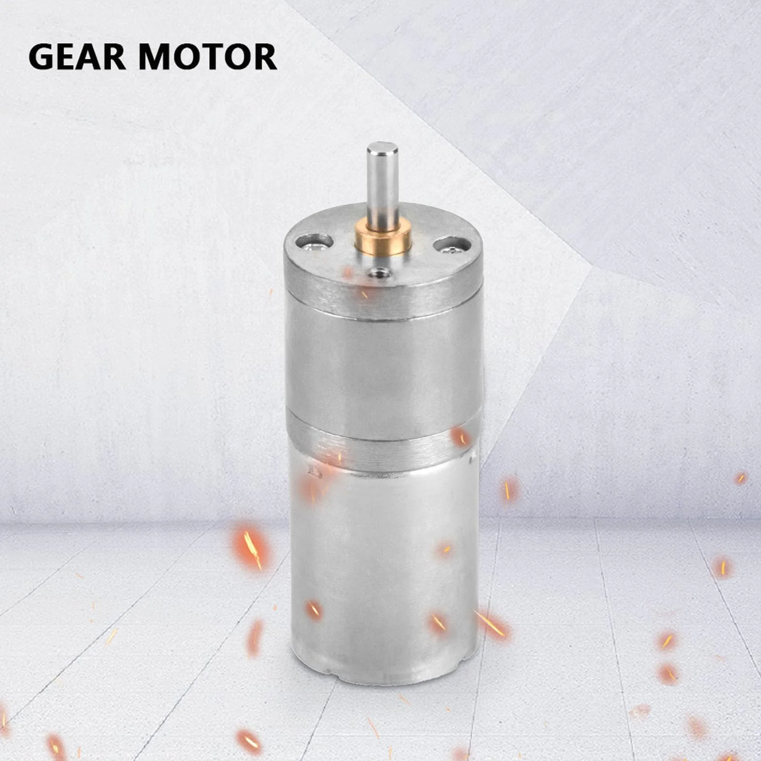 Milltrip Motoreduktor Prądu Stałego 25GA-370 DC 12V 30 obr./min 25mm Metalowy