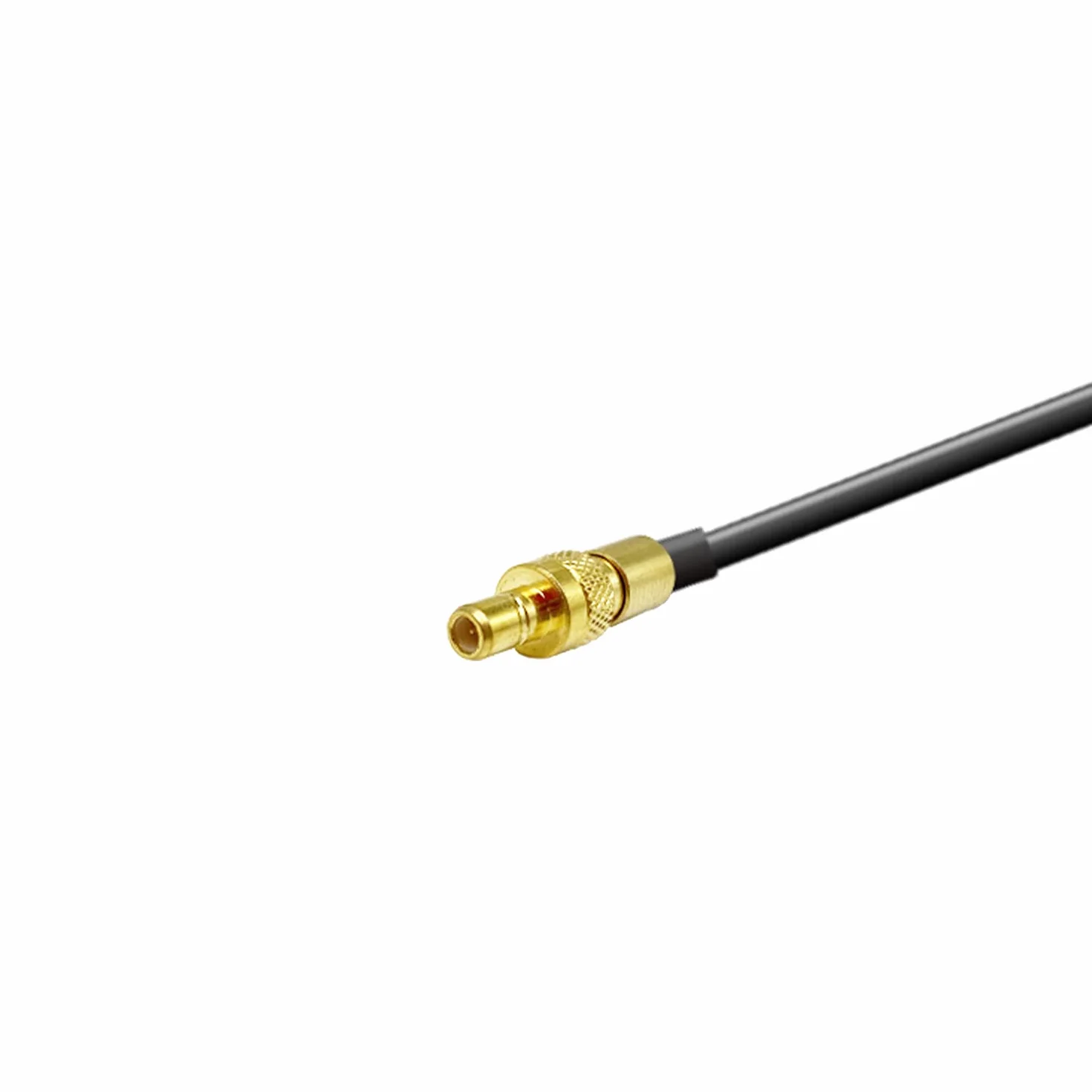 Vecys SMB Męski do MCX Męski Kątowy Adapter MCX RG174 Kabel 30 cm/12 cali Przedłużacz Antenowy
