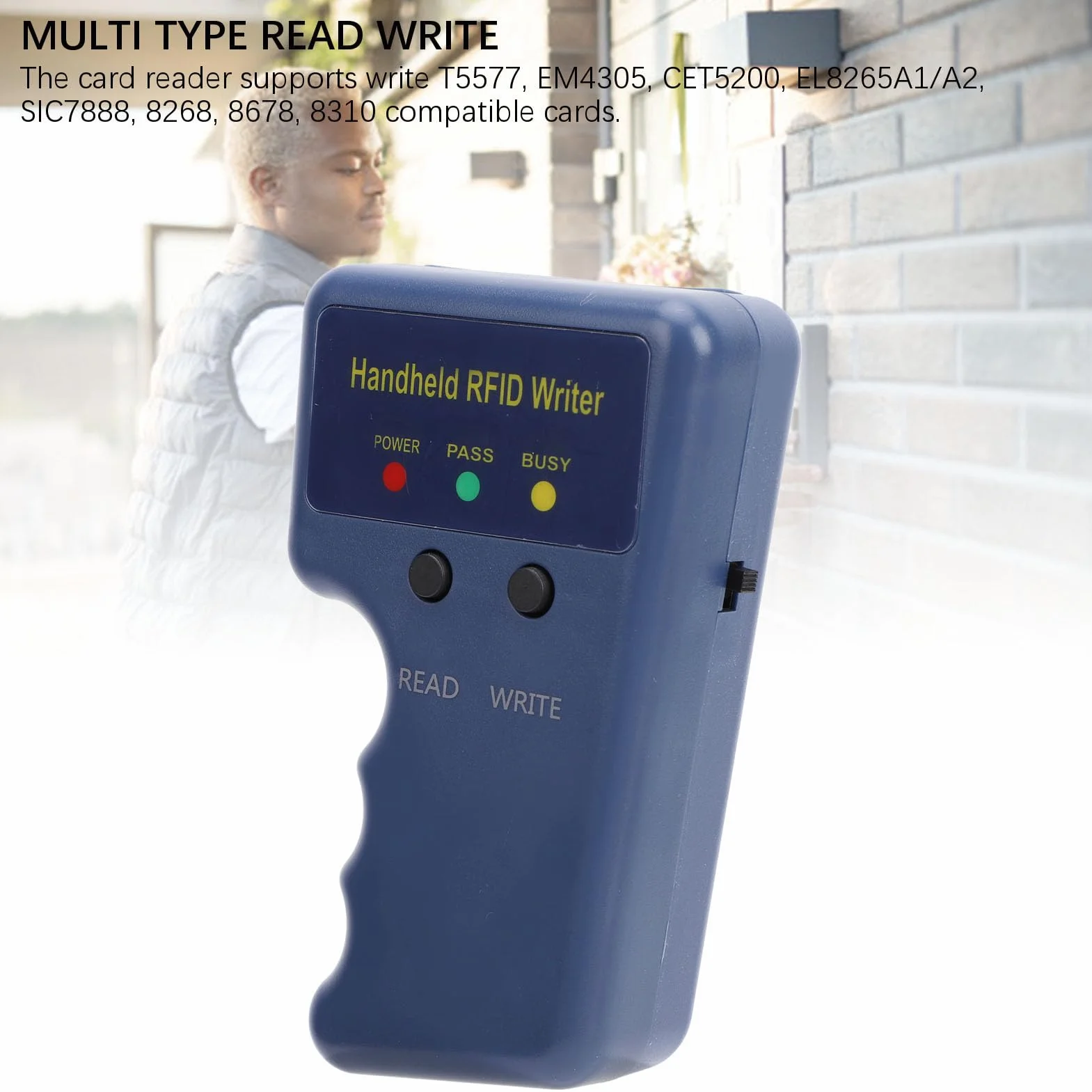 Powielacz RFID 125 kHz Kart Zbliżeniowych Cloner T5577 z 5 Breloczkami i 5 Kartami