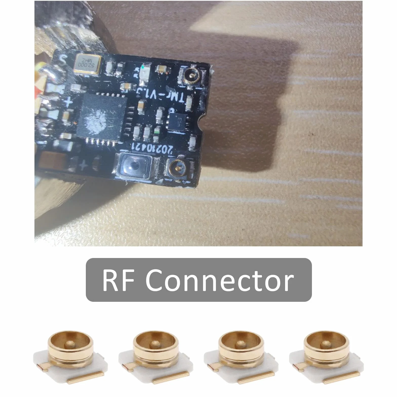 80 szt. IPX U.FL RF złącze koncentryczne SMD SMT lutowane gniazdo PCB gniazdo żeńskie do anteny bezprzewodowy sprzęt LAN kabel koncentryczny