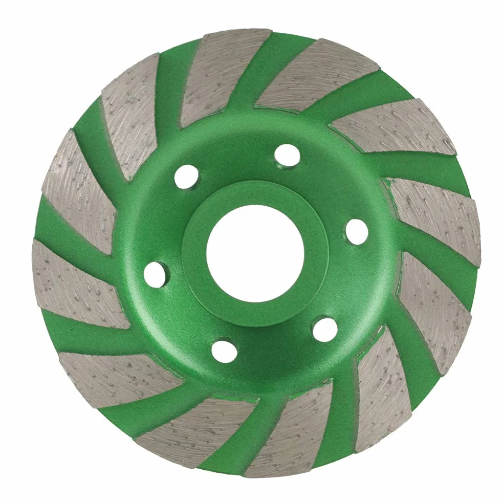 Koło szlifierskie, tarcza szlifierska z diamentowym kubkiem, 4 cala/100 mm tarcza szlifierska diamentowa, do szlifierek kątowych, kamienia, marmuru, muru, betonu