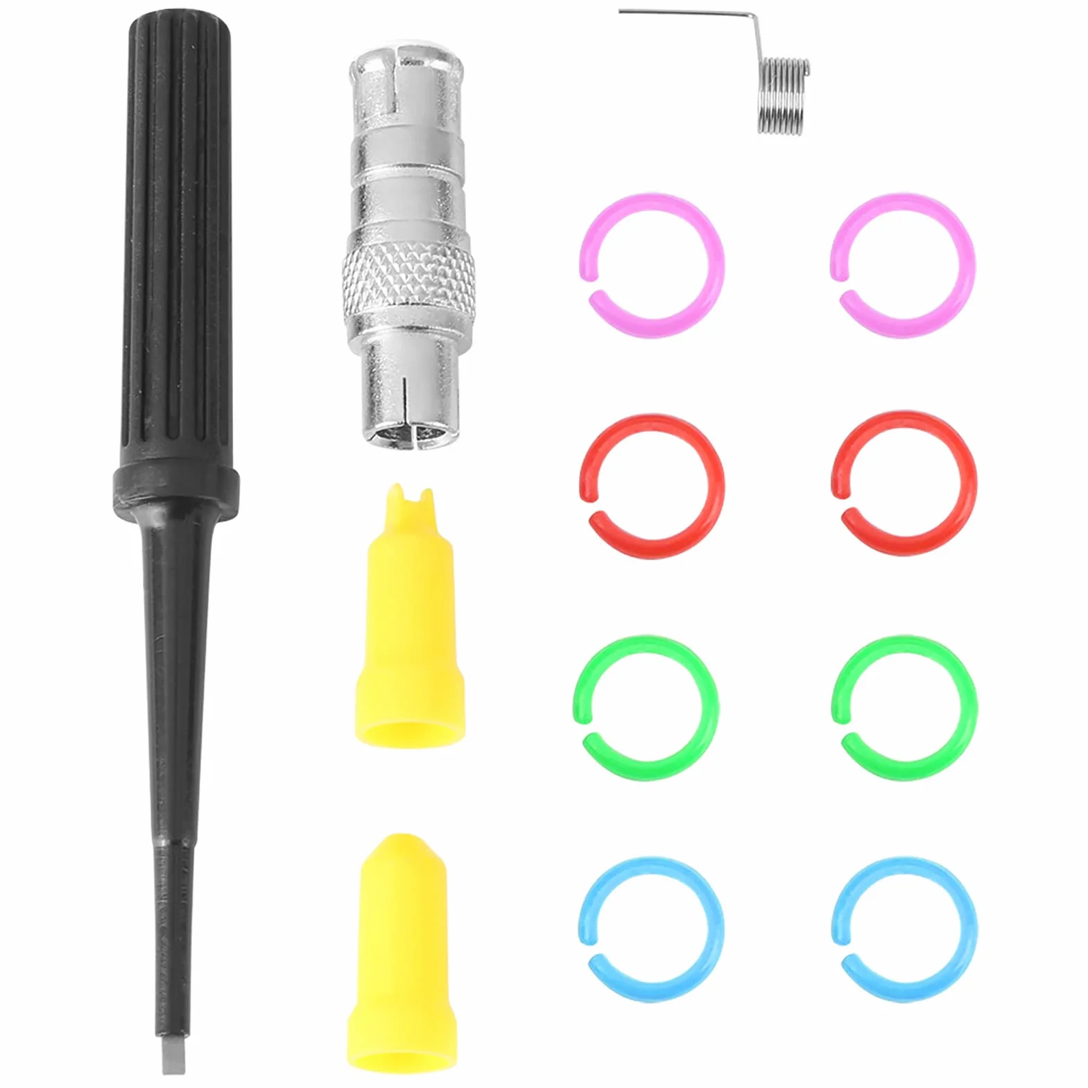 Pp215 dla Scope Sonda Zacisk Uziemiający 1Pc 200Mhz Zakres Oscyloskopu Sonda Testowa Klip Bnc P2200 X10 X1 Czarny