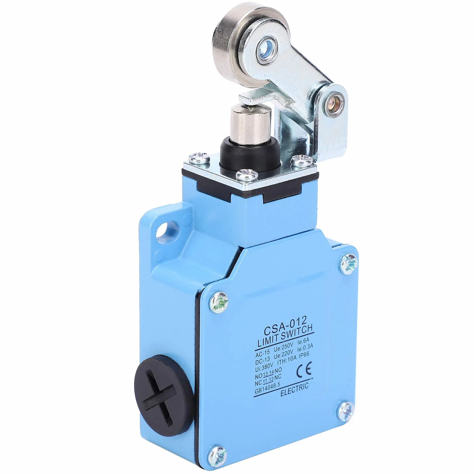 Przemysłowy Wyłącznik Krańcowy Rolkowy 250VAC/6A 220VDC/0.3A z Automatycznym Resetem