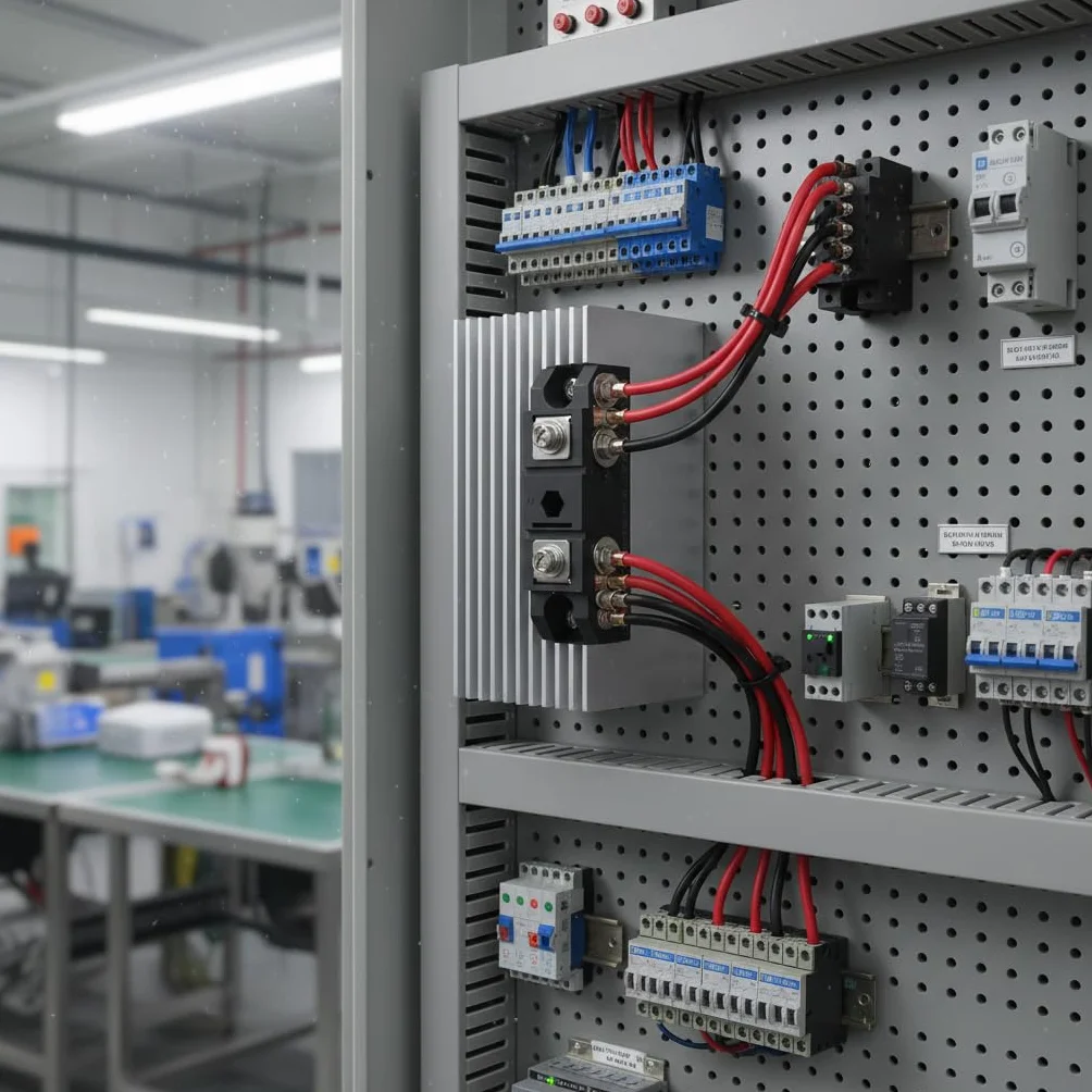 Moduł mocy prostownika, prostownik mostkowy, 100 A, 1600 V, 2 przyłącza, zamiennik modułu mocy prostownika, diody Schottky'ego