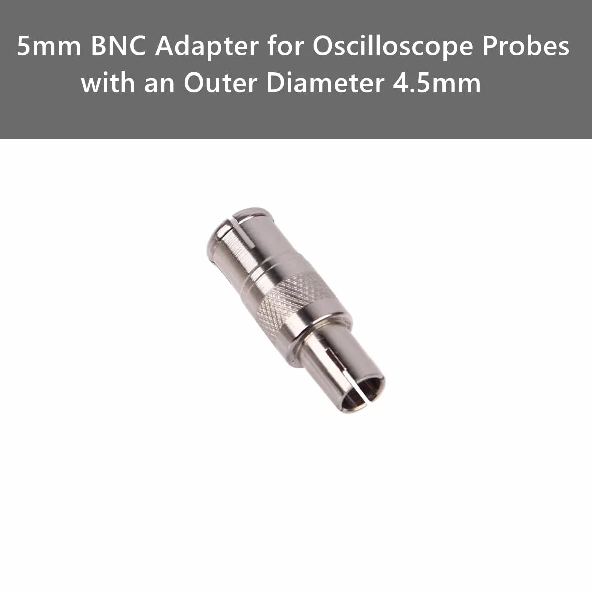 NORMICHIC Złącze sondy oscyloskopowej Adapter BNC 5 mm BNC Quick Plug Transfer Akcesoria