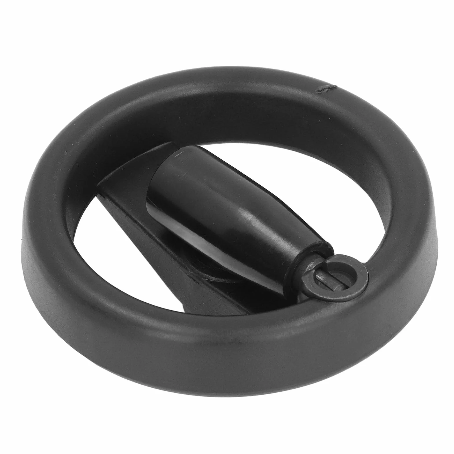 Okrągłe Koło Ręczne 12x100mm z Obrotowym Uchwytem do Wiertarki Tokarki