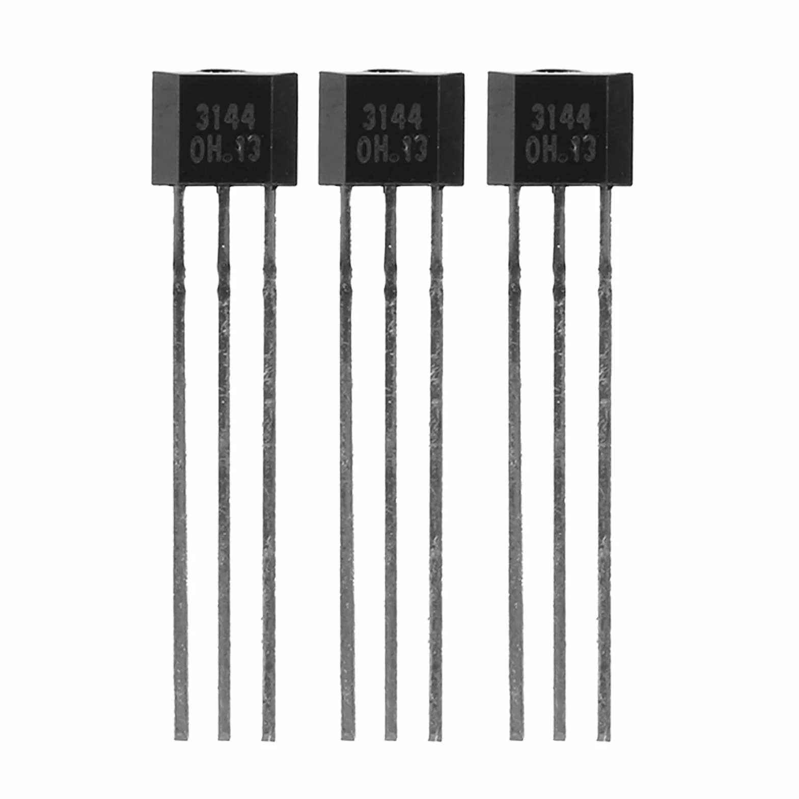 Respicefinem Czujnik Halla Magnetyczny 3144E Czujnik Halla T104 9. 0×6. 0×1. 0 10 sztuk dużo A3144 3144E Oh3144E efekt Halla przełączniki czujnika do 92Ua 3Pin Sip czujnik efektu