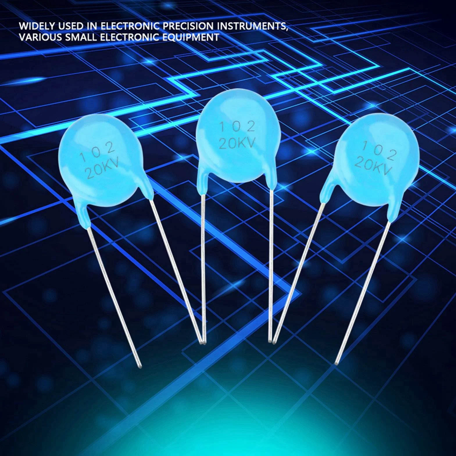 High Voltage Ceramic Capacitor Kit 20Kv 1Nf 0.001Uf 1000Pf 20Pcs