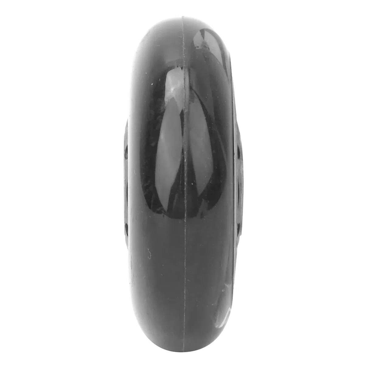 3in kółko obrotowe z łożyskiem 608ZZ 76x24x8mm cichy czarny przezroczysty zamiennik koła PU do wózka bagażowego łyżwy meble stół warsztatowy wózek