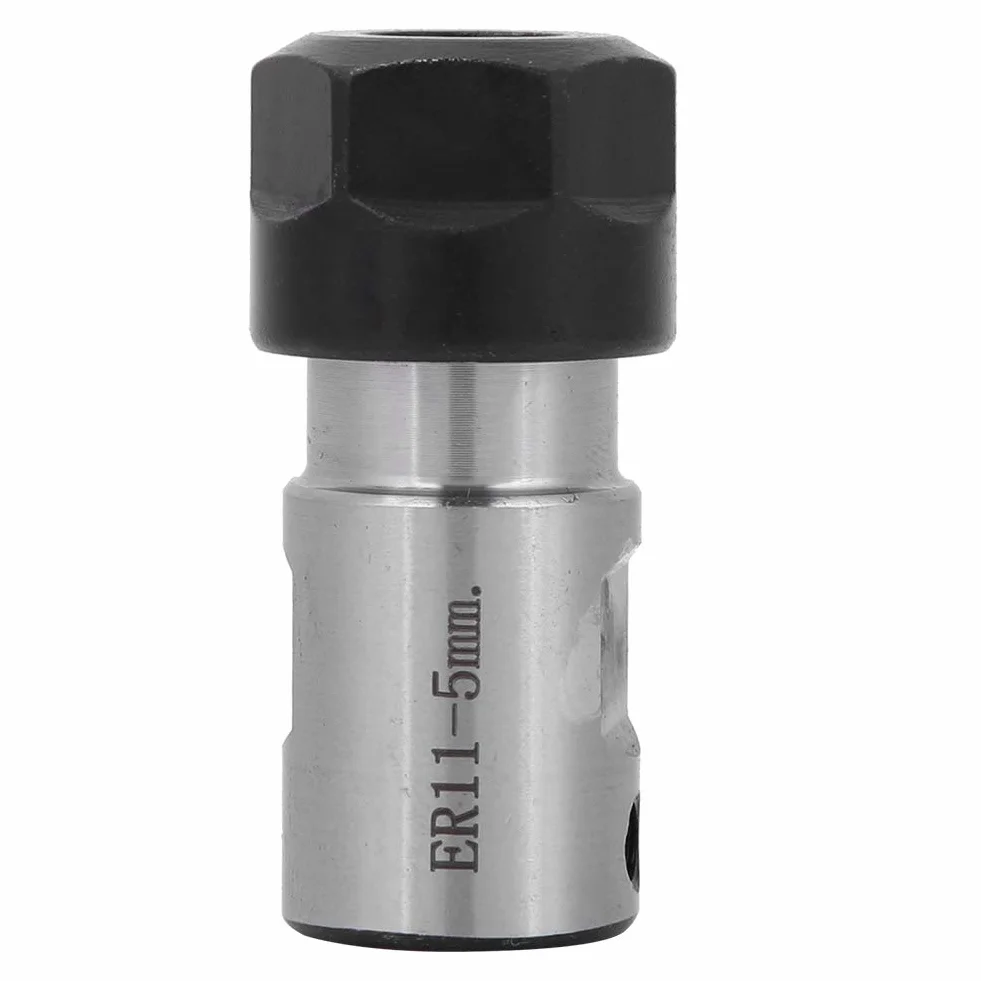 5mm 6mm 8mm Pręt Przedłużający Uchwyt Frezujący Prosto Wał Silnika Chuck Collet Uchwyt Narzędziowy C16-ER11-35L CNC(5mm), Redukcje słupki