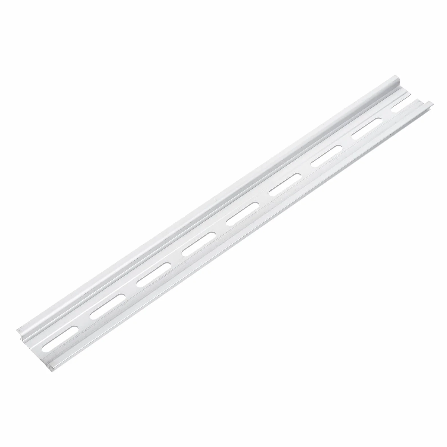 QUARKZMAN Aluminiowa szyna montażowa DIN szyna montażowa 12 cali x 1,4 cala x 0,3 cala do instalacji sprzętu, 1 szt