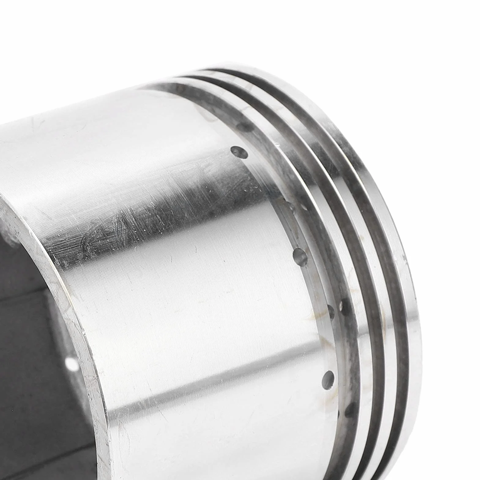 Tłok 80 Mm, Tłok Sprężarki Powietrza, Aluminiowy Korbowód Silnika Pompy, średnica 80 Mm/3,1 Cala, Akcesoria do Pomp Powietrza, Powietrze, Elementy Mechaniczne