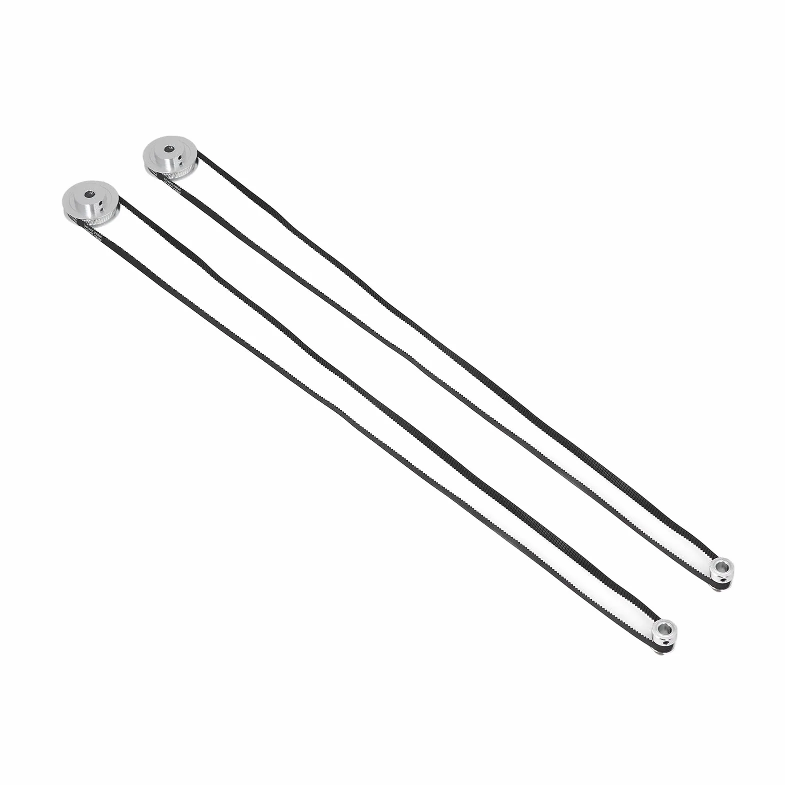 Koło Rozrządu z Paskiem, Stabilne Dokładne Przełożenie Koła Rozrządu o Stałym Przełożeniu Zestaw 2 szt. Do Wiertarki (Otwór 8 mm / 0,31 cala)