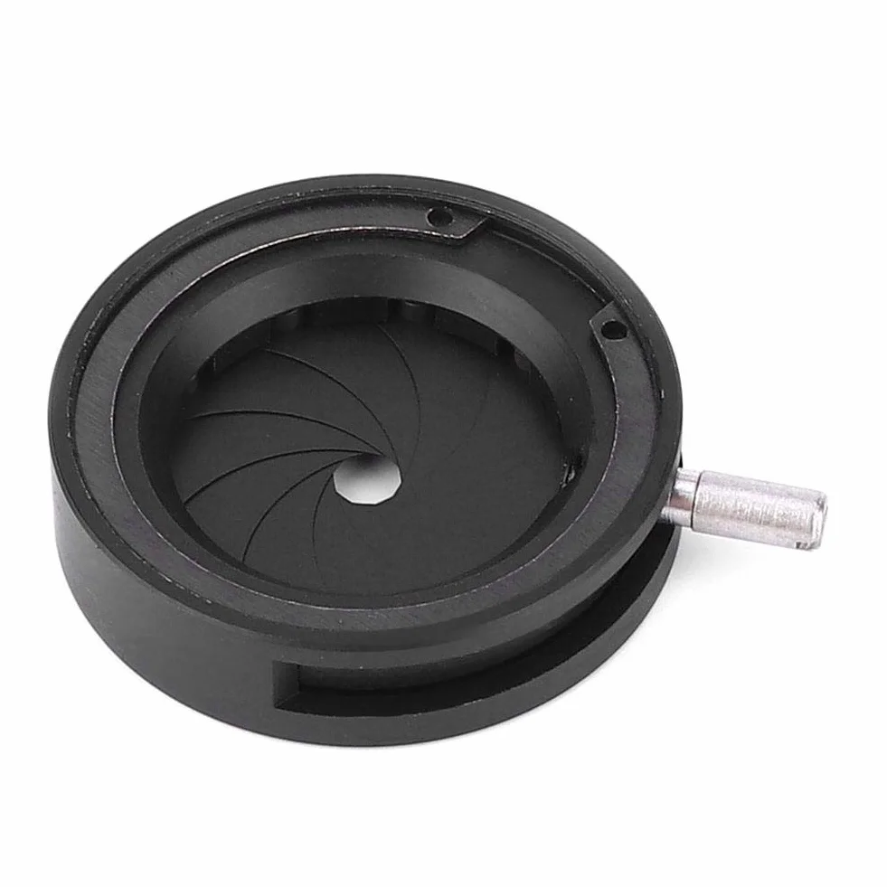 Einstellbare Blende SK6 SK8 SK12 SK23 SK25 Iris Adapter Do MikoOptical Membrane for Mikroskop(SK12) Apertura Mikroskop