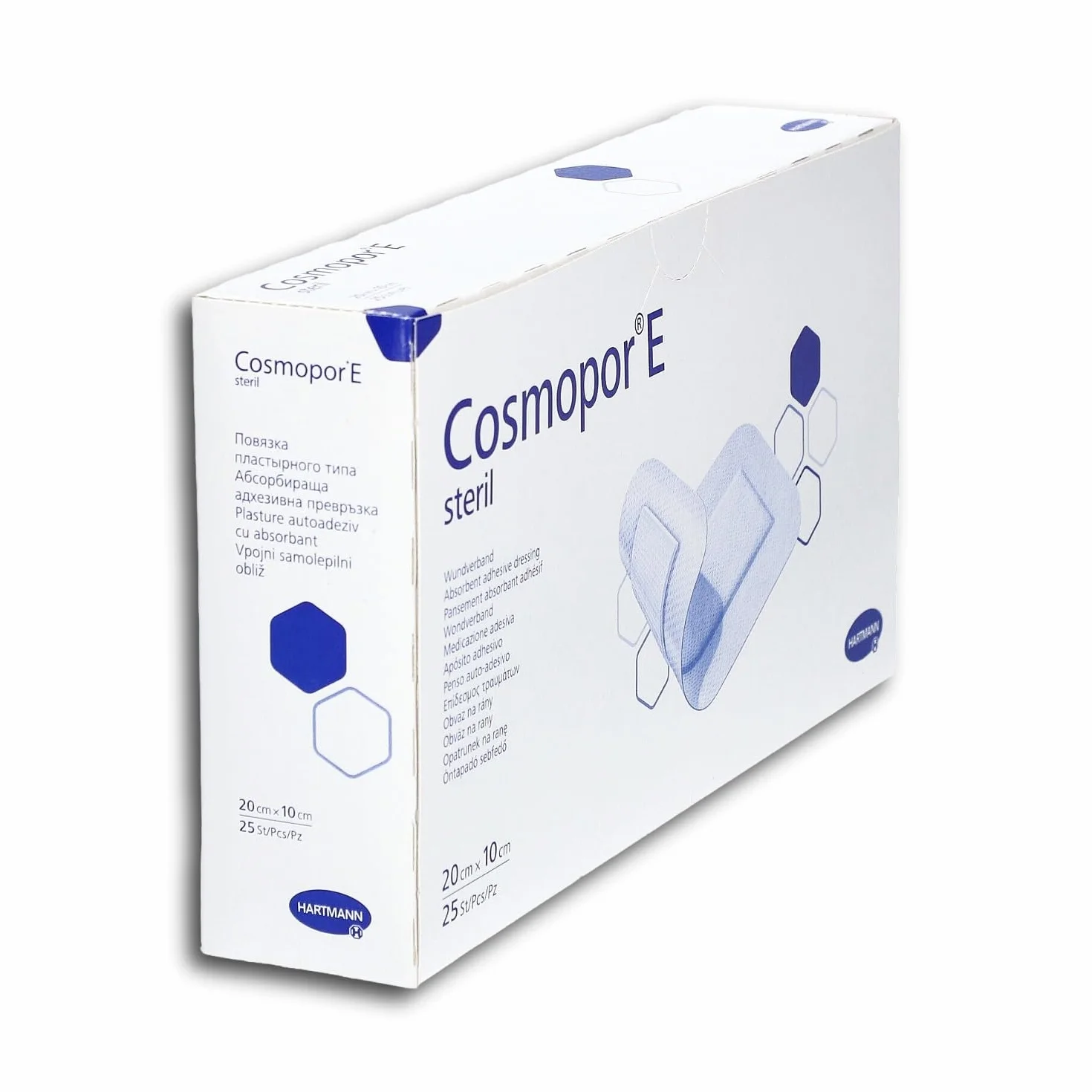 COSMOPOR E Steril jałowy opatrunek 20x10cm 25sztuk