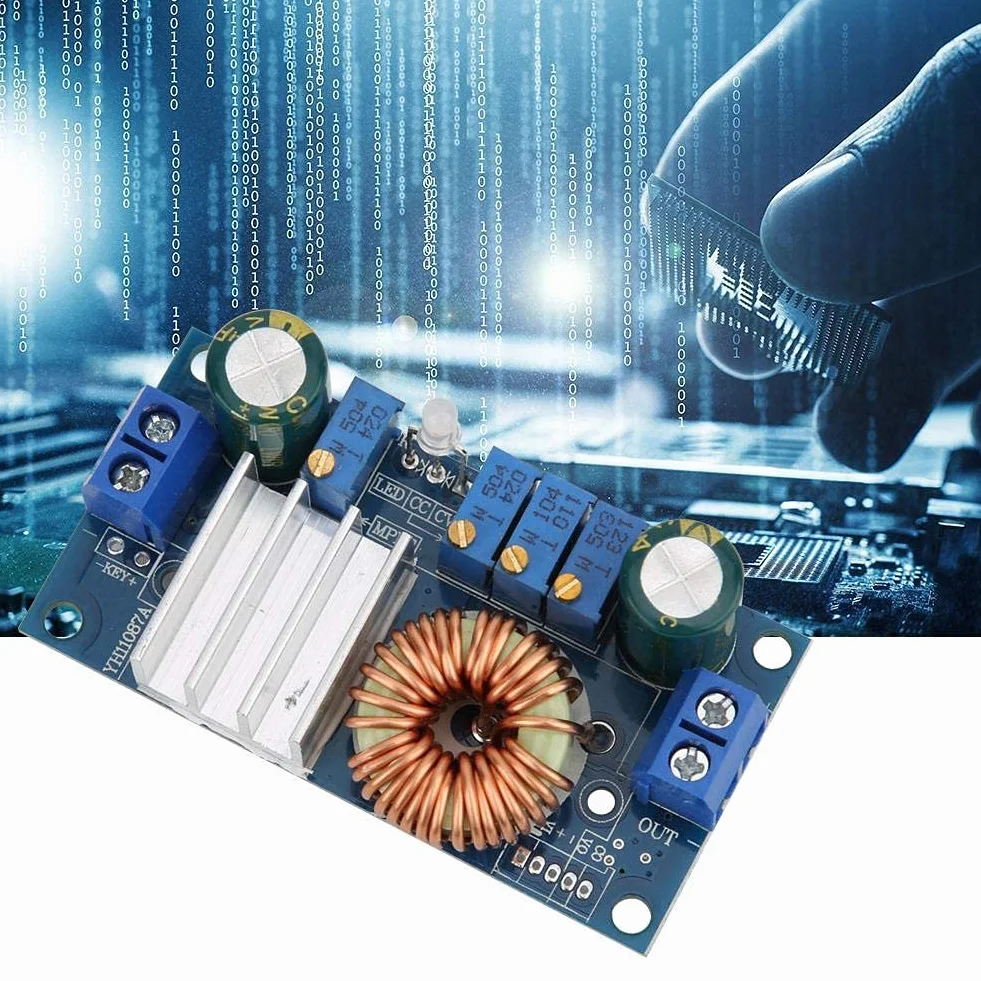 DC-DC Buck Converter moduł MPPT solarny moduł sterowania solarnego moduł ładowania wejście 6-36 V DC wyjście 1,25-32 VDC