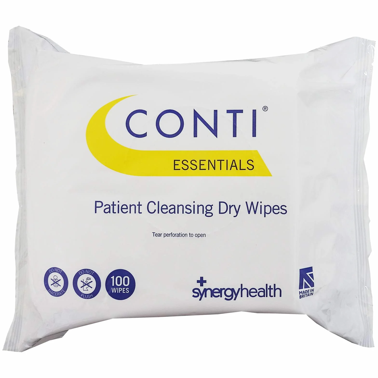 Conti Essentials Chusteczki do pielęgnacji pacjenta 24x22 cm 100 sztuk