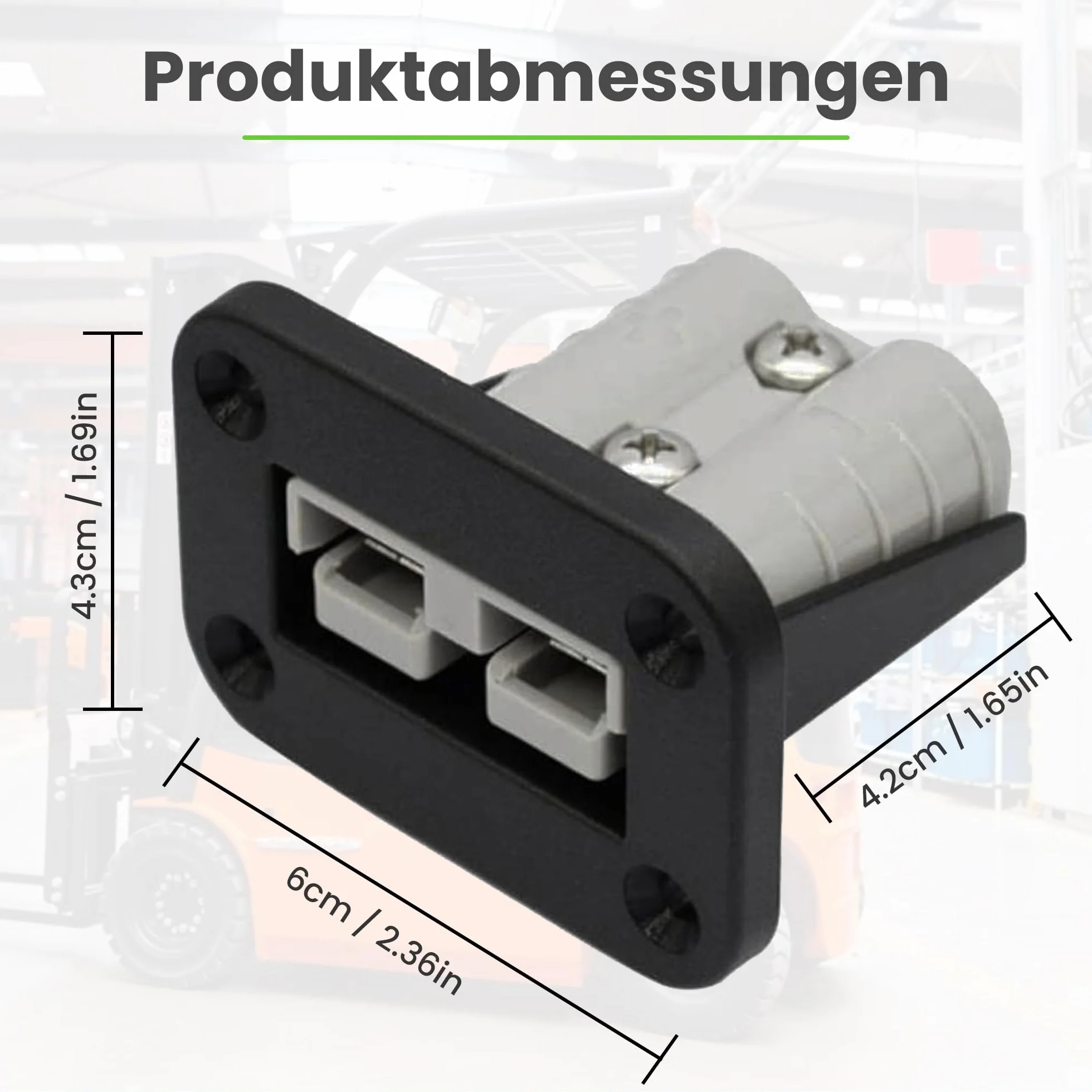 Offgridtec 90A SB50 Anderson Flush-Mount-rama z osłoną przeciwpyłową