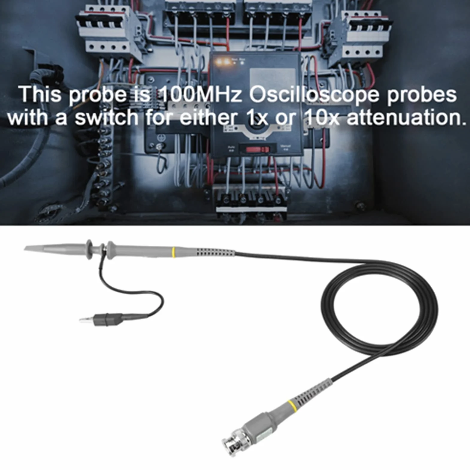 Sonda oscyloskopowa Akozon BNC 100Mhz 1X/10X 2 szt.