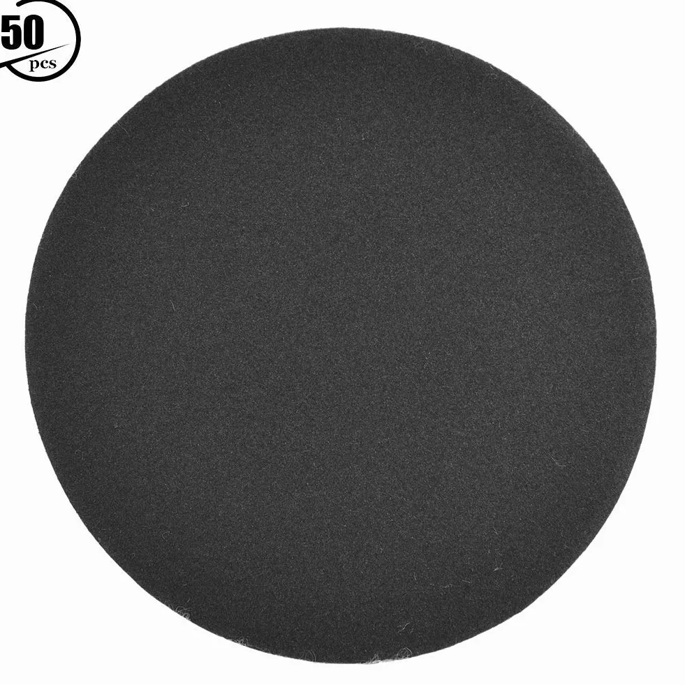 50 stücke 75mm Sander Disc Haken und Schleifen Schleifen Polieren Schleifpapier Pads(400#)