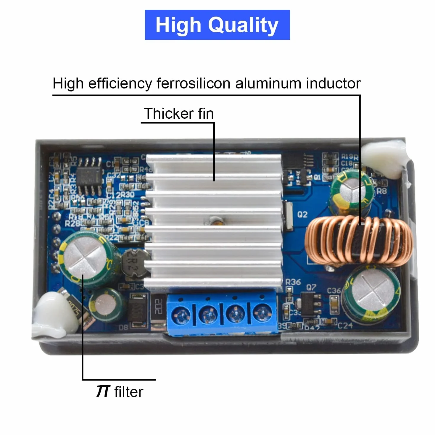 DC DC Boost Buck Converter regulator napięcia moduł mocy CC CV 0,5-30V 4A 5V 6V 12V 24V wyświetlacz LCD regulowane napięcie zasilanie laboratoryjne.