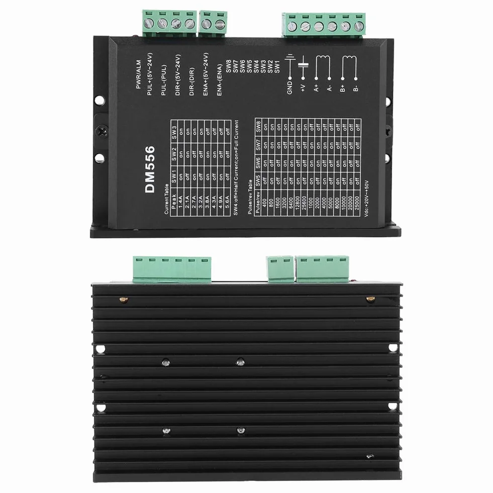 DM542 M542 dla 2 Phase 1 4.2A 20 do 50V DC CNC Micro Stepping Cyfrowy Sterownik Silnika Krokowego