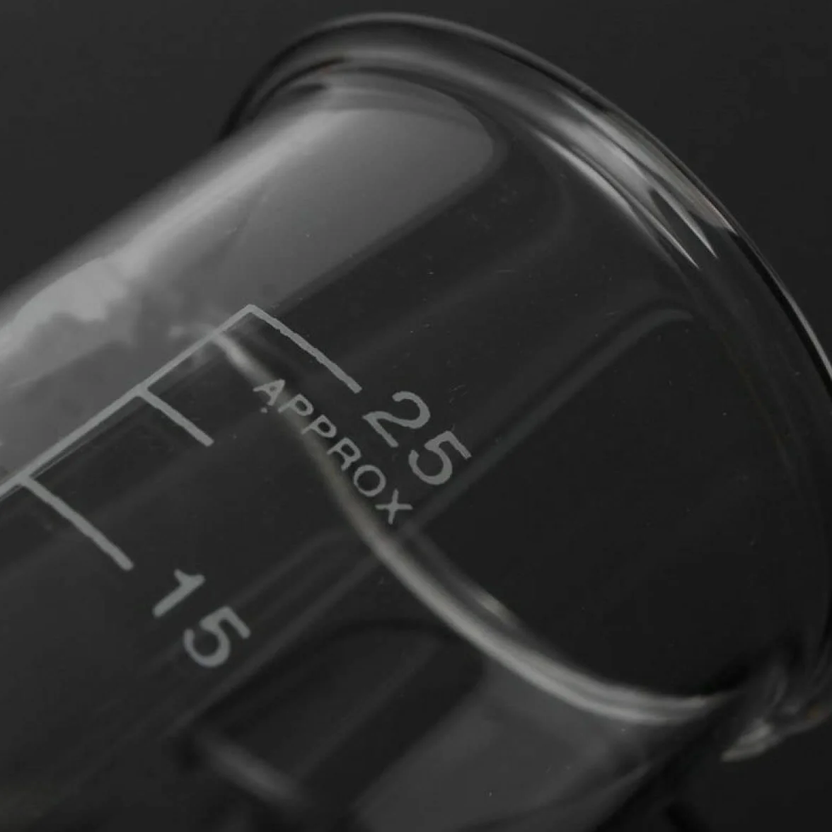 Scientific szklany zestaw kubków, kubek laboratoryjny, odporność na wysoką temperaturę 5 ml/10 ml/25 ml/50 ml/100 ml