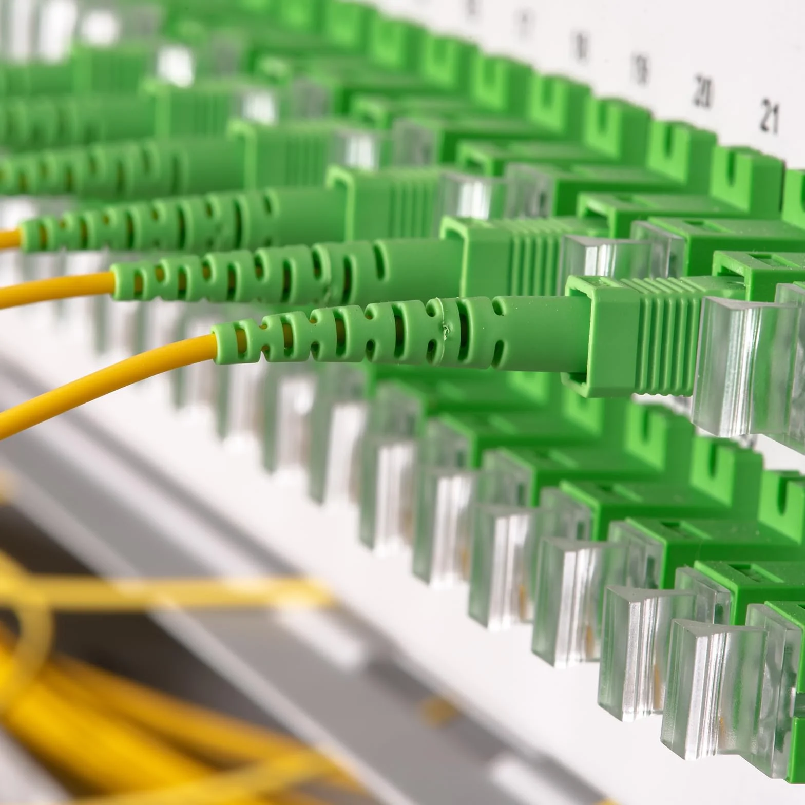 QUARKZMAN Łącznik światłowodowy LC do LC UPC pojedynczy tryb podwójny adapter LC-LC UPC do sieci internetowej złącze 10 szt