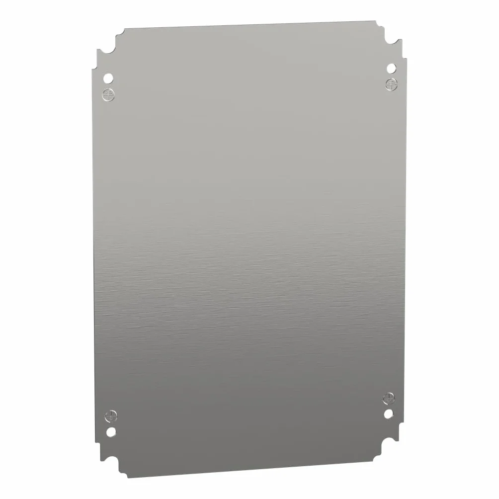 Schneider NSYMM43 prosta płyta montażowa H400xB300 mm ze stali ocynkowanej