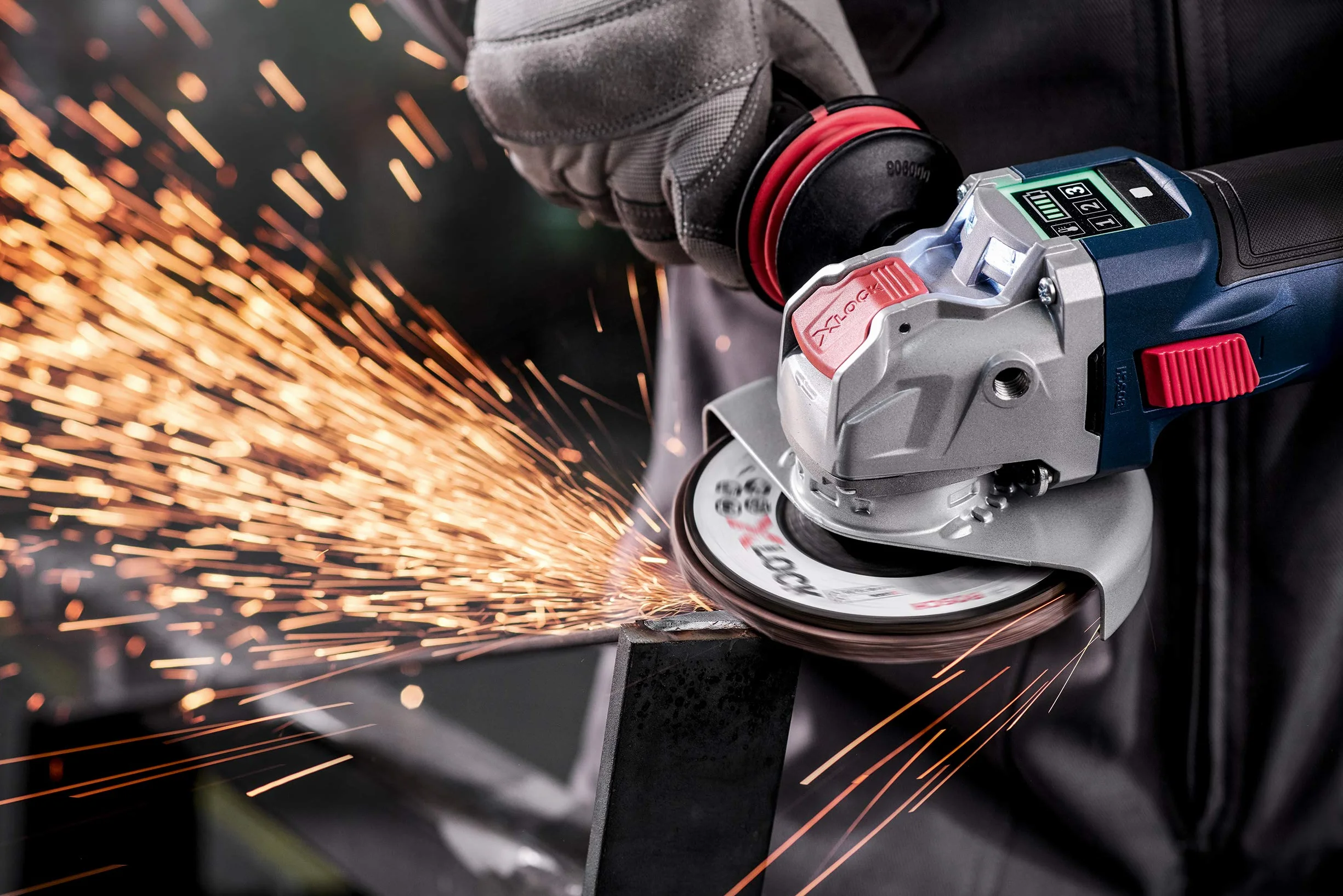 Bosch Professional 2 sztuki ściernica wachlarzowa (X-LOCK, Ø 125 mm, ziarnistość K80, otwór Ø 22,23 mm, zagięta, akcesoria szlifierki kątowej)